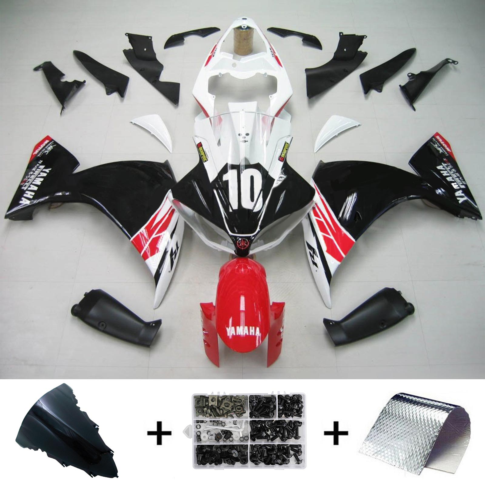 2009-2011 Yamaha YZF 1000 R1 Fairing Kit Generic