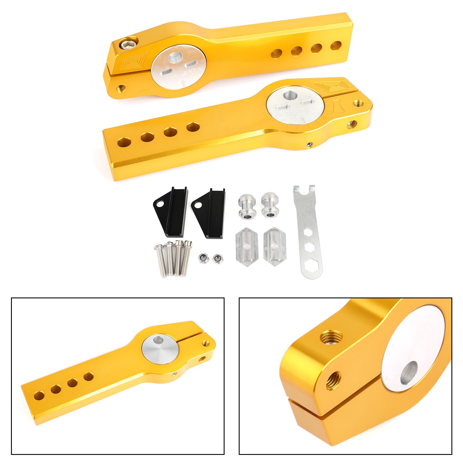 Marco de ajuste de horquilla trasera expandible para Honda MSX125 13-15 MSX125SF 16-19 Genérico