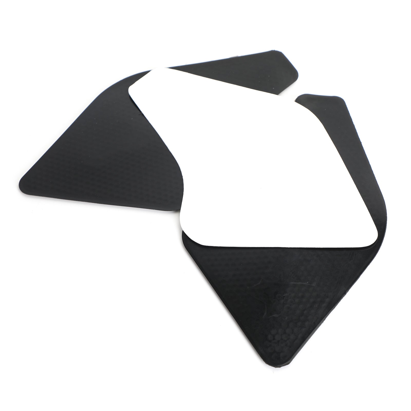 Sidgreppstankkuddar Svart för Yamaha MT-07 MT07 2021-2022 2-stycke Kit Generic