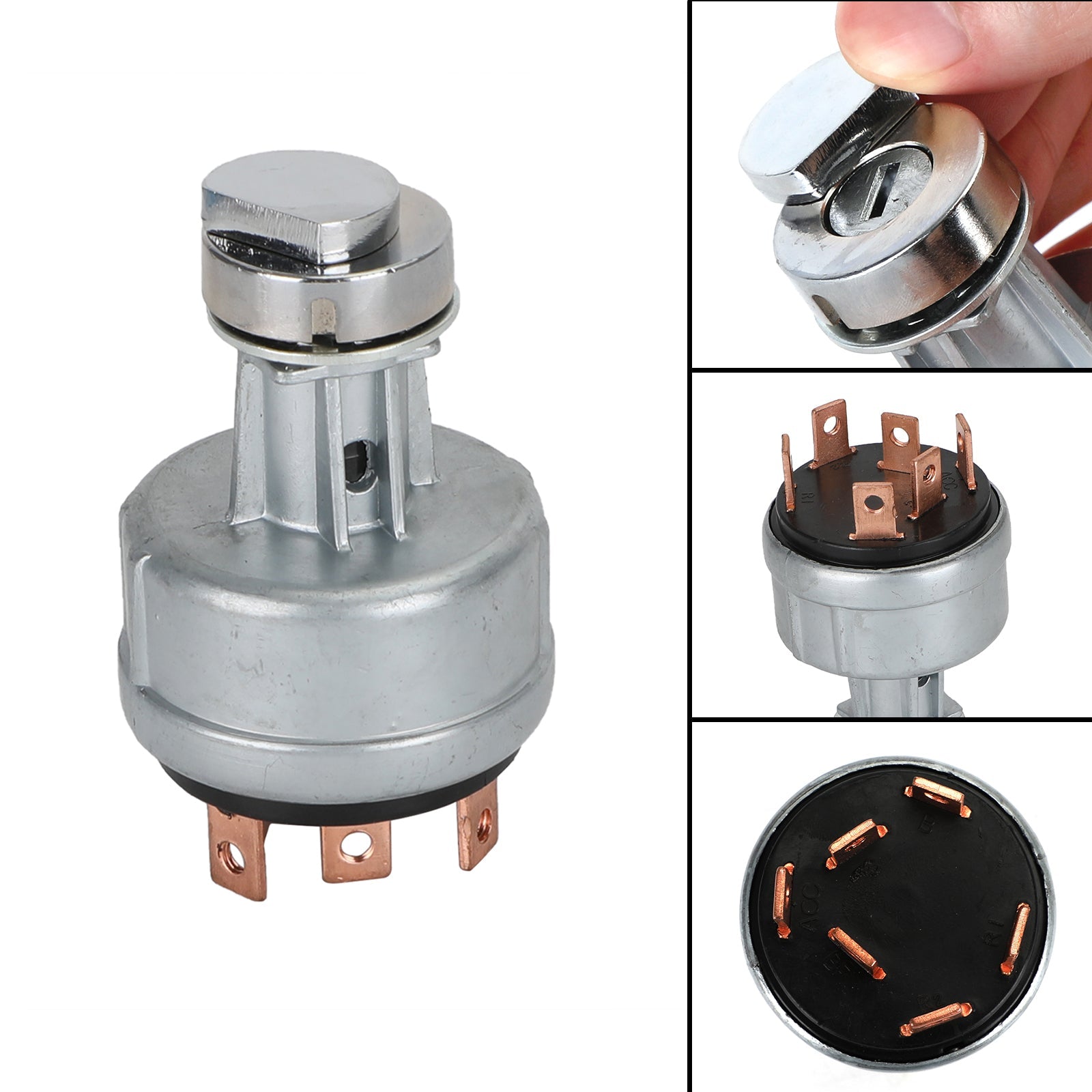 Spínač zapaľovania pre digger rýpadla Takeuchi 1700100023 1700100052 H806