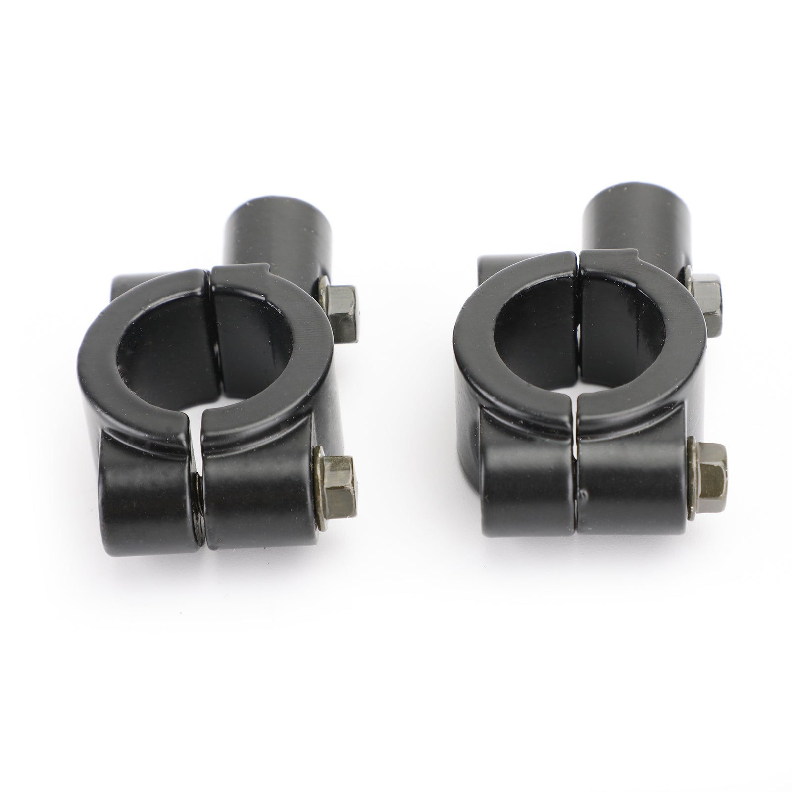 7/8 '' Motorcykelstyrningsspegel Adapterklämmonansfästet 8mm CW Aluminium Generic