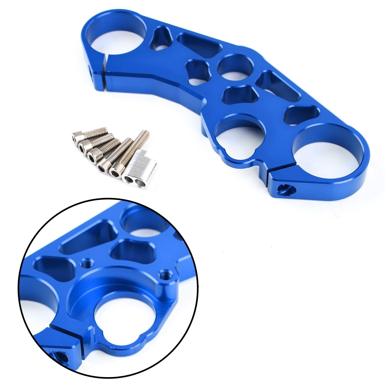 SUZUKI GSXR 600 750 1000 abaissement de la pince supérieure supérieure avant de l'arbre triple