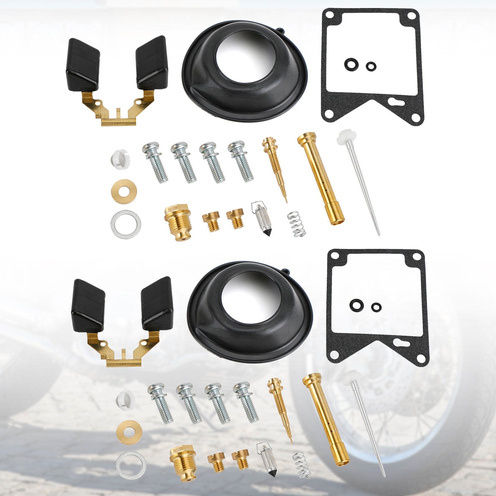 Yamaha Virago 750 XV750 1981-1983 2X Kit de reparo de carburador de carburador