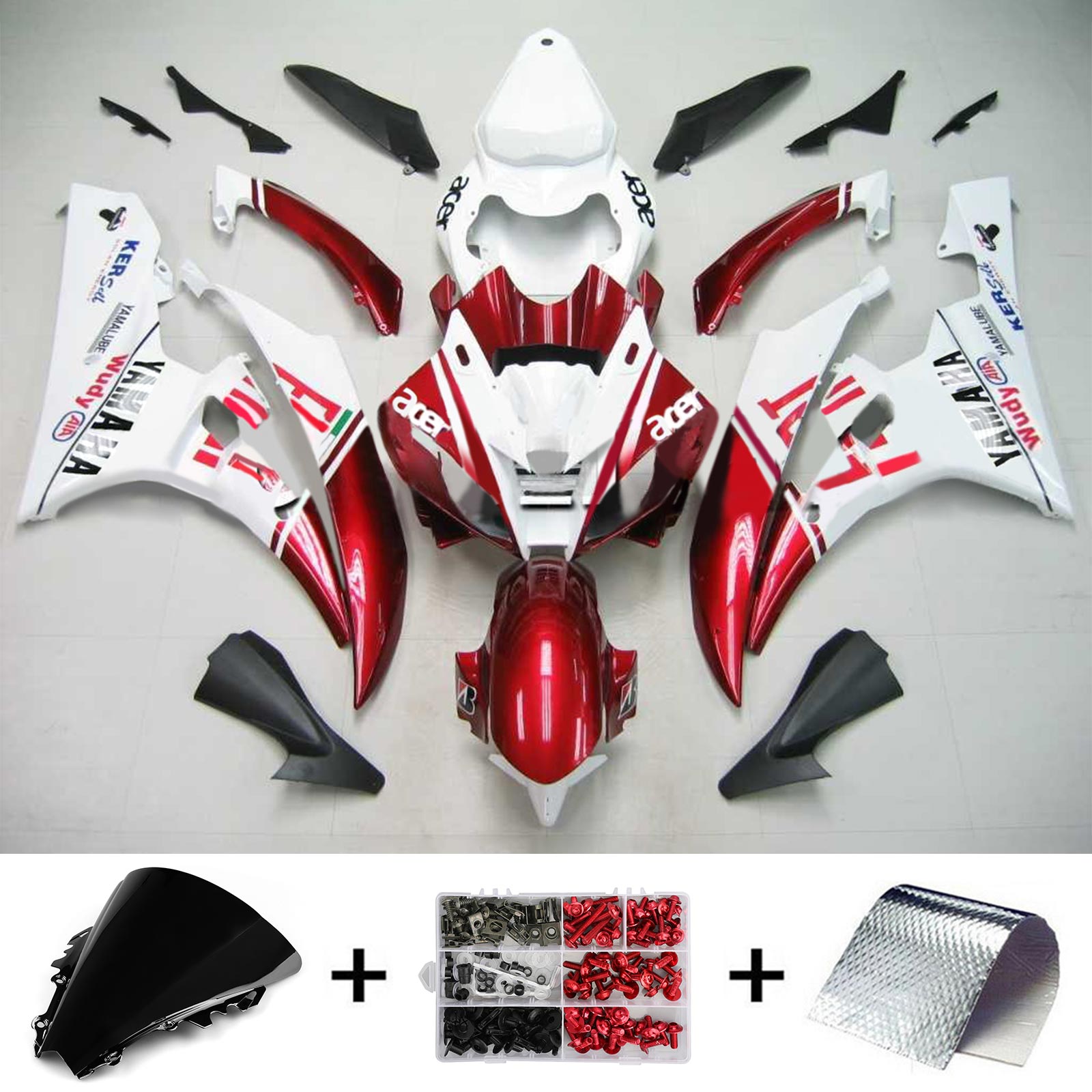 2006-2007 Yamaha YZF 600 R6 kuipset algemeen