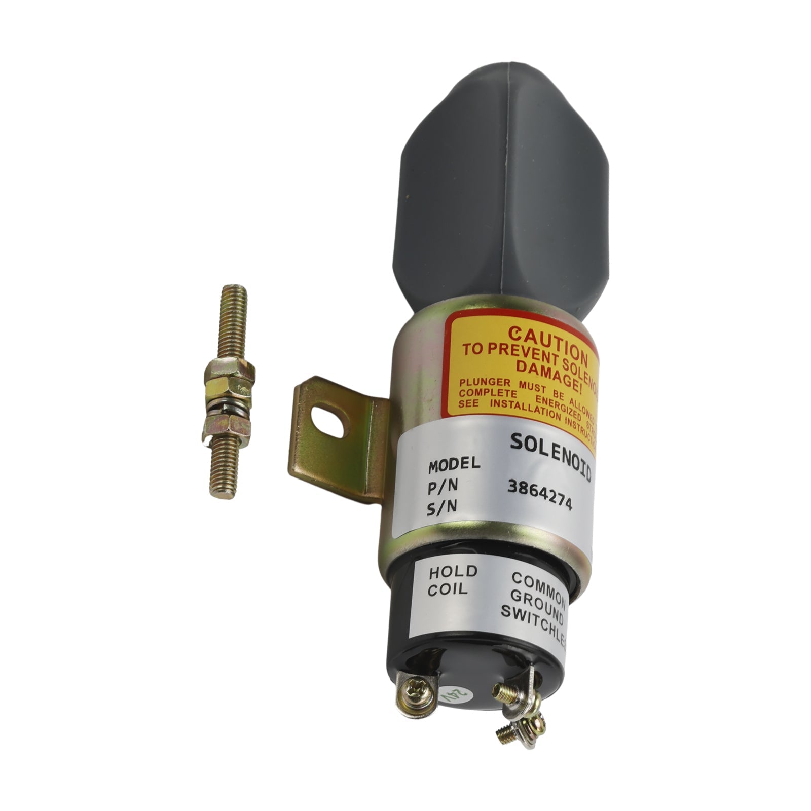 3864274 1751-24E7U1B1S5A Stopp Stäng av magnetventil SA-3766T 24V för Cummins