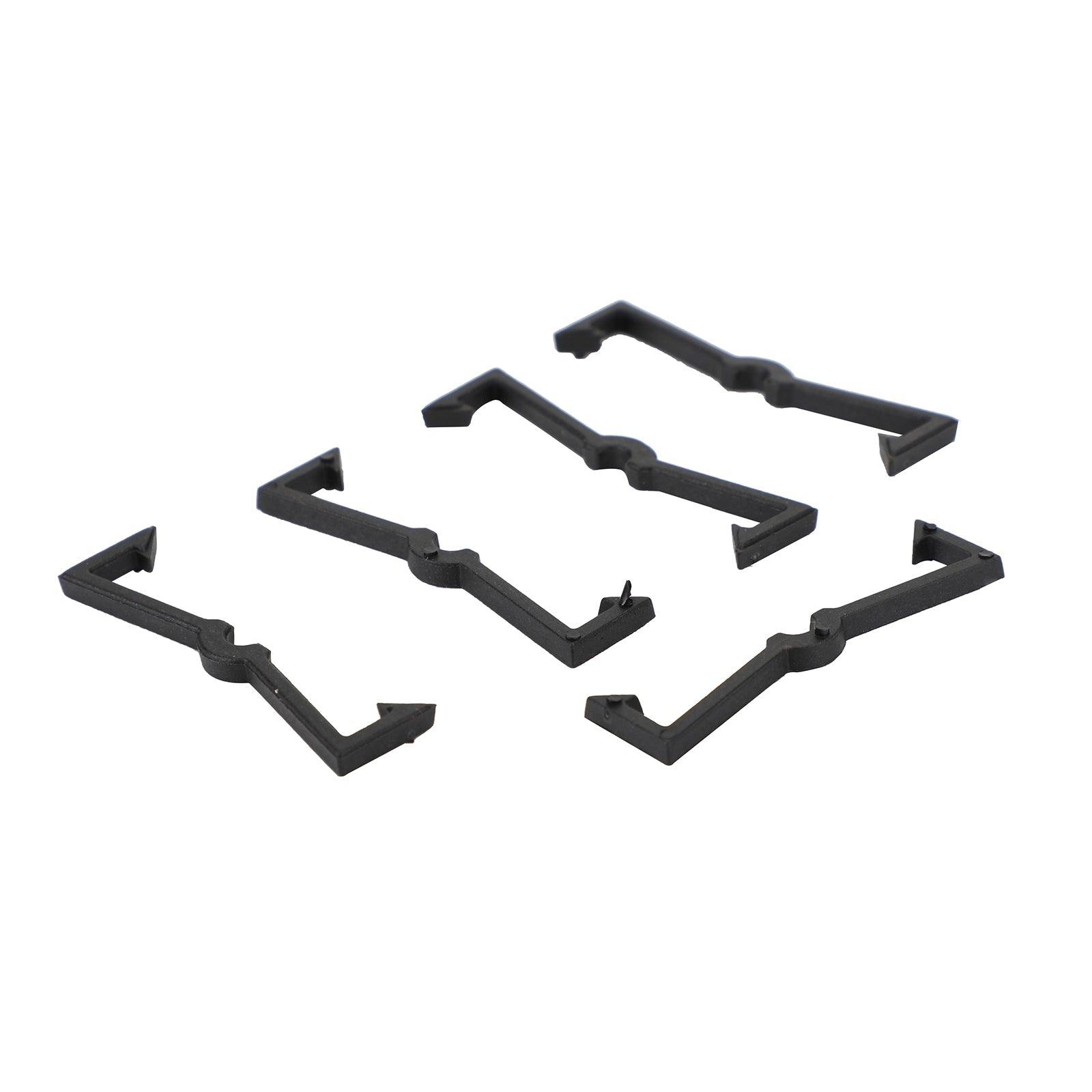 32st plastiska kvarvarande klämmor peg brädlås för garage organisation generisk