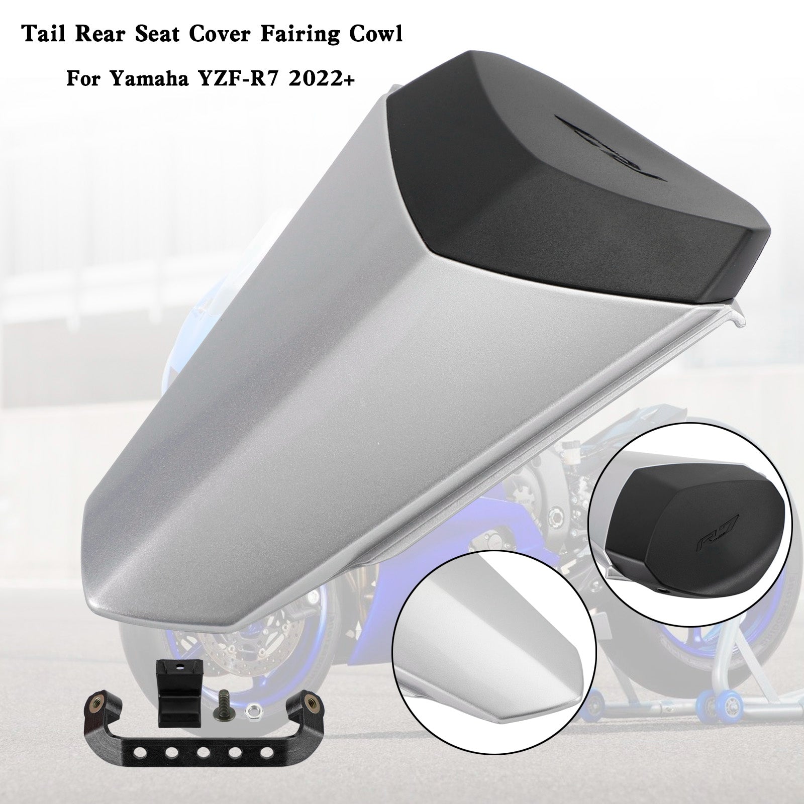 2022-2023 YAMAHA YZF-R7 YZF R7 zadné sedadlo Cover Cover COWL COWL