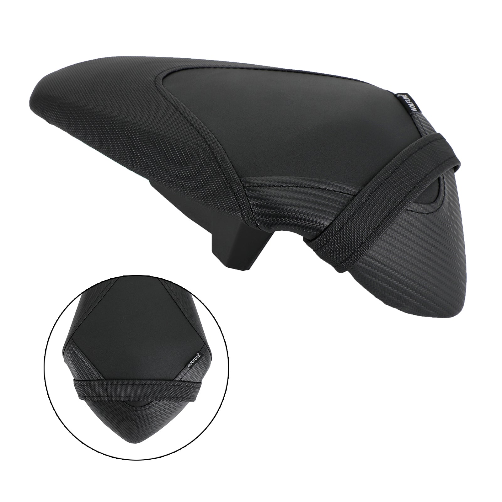 Bakre passagerarsäte Pillion Saddle Flat för Kawasaki Ninja 400 Z400 18-22