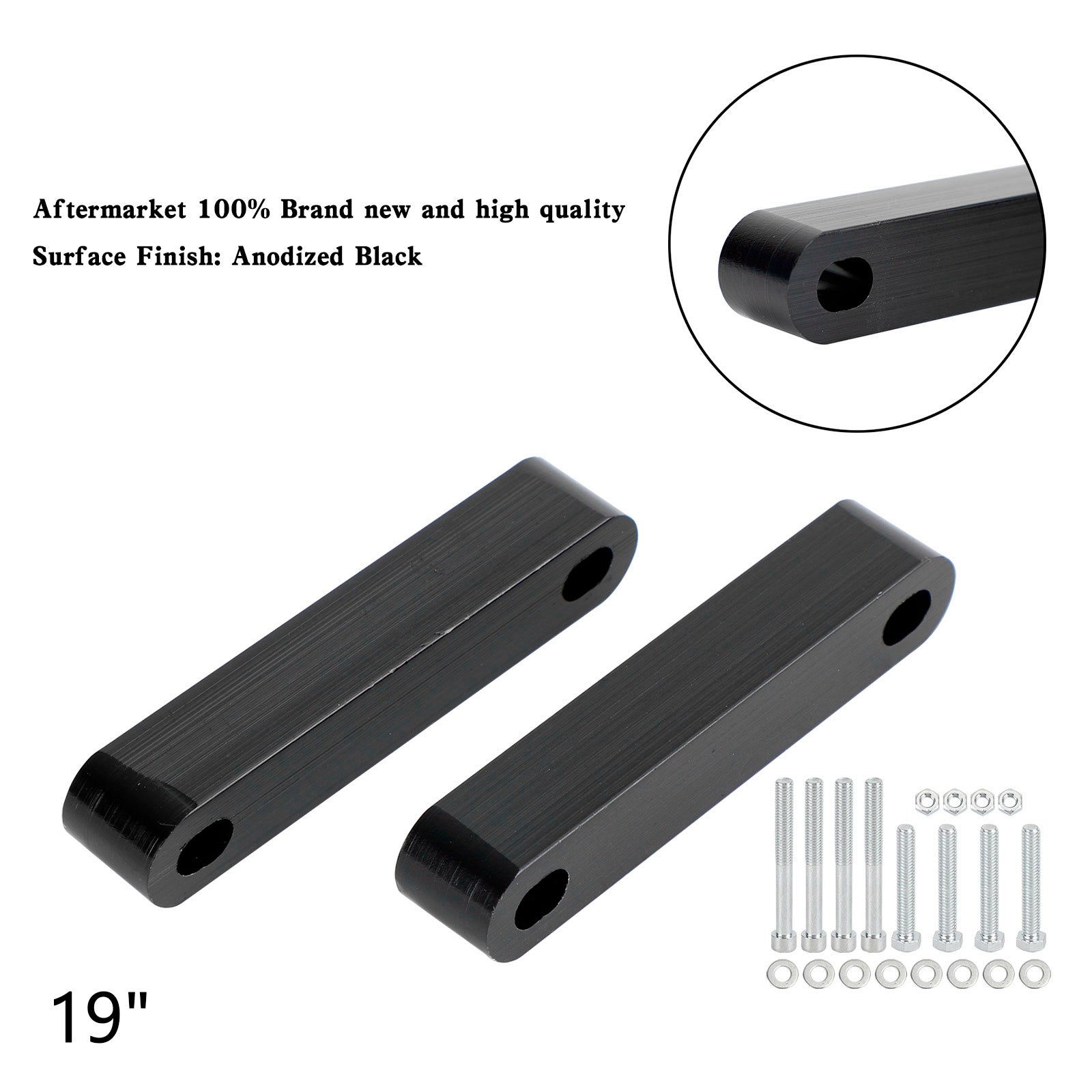 1997-2022 Touring Electra Street Glide Road 19" 21" 23" Front Fender distanser