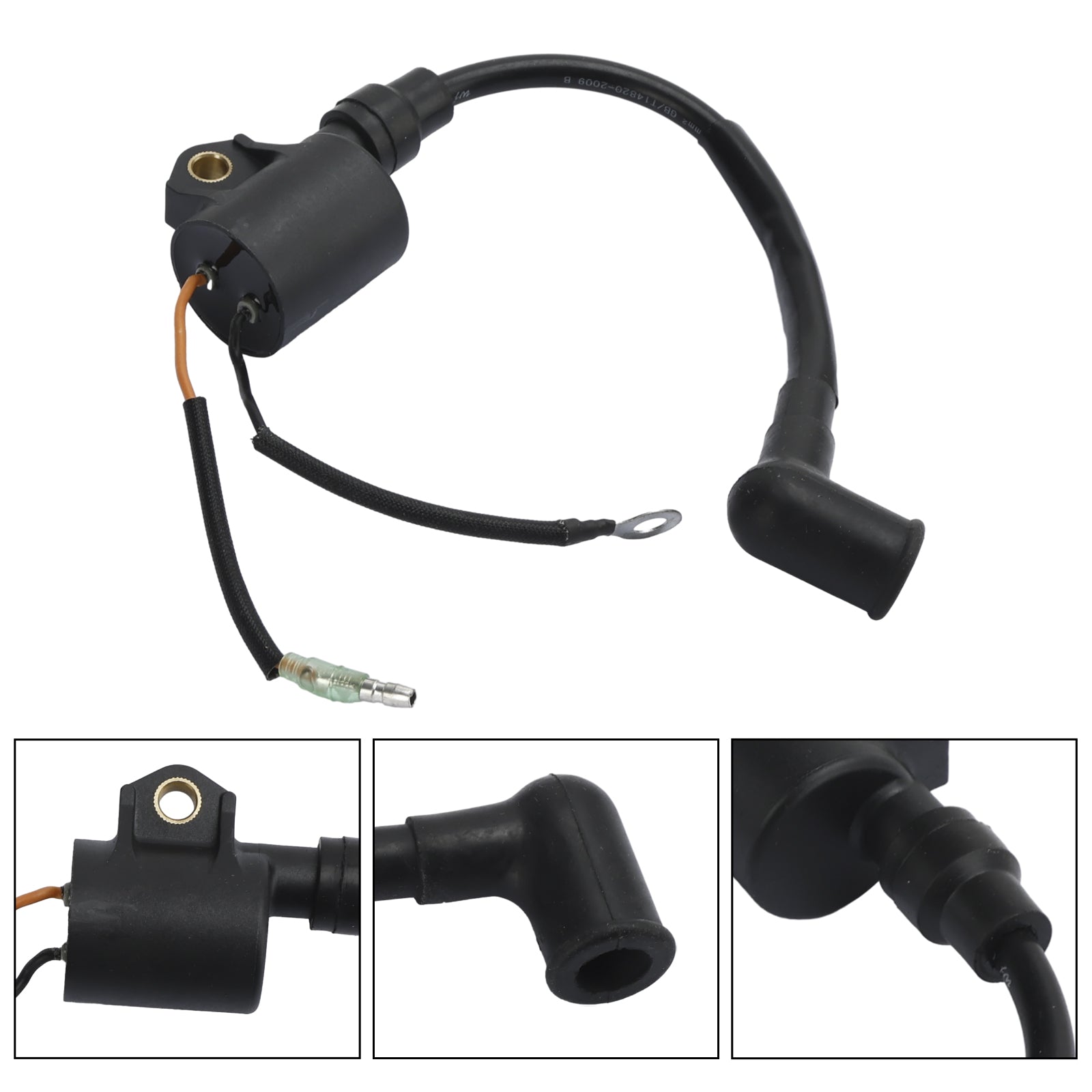 Tändspole passform för Yamaha 2HP 2 MSH 2B MHS 2C 95-02 MHS 2010 6A1-85570-00