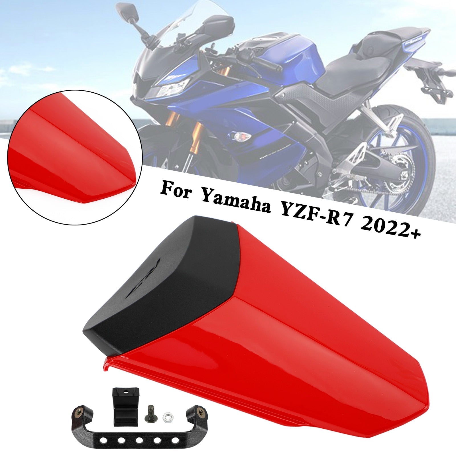 2022-2023 YAMAHA YZF-R7 YZF R7 zadné sedadlo Cover Cover COWL COWL