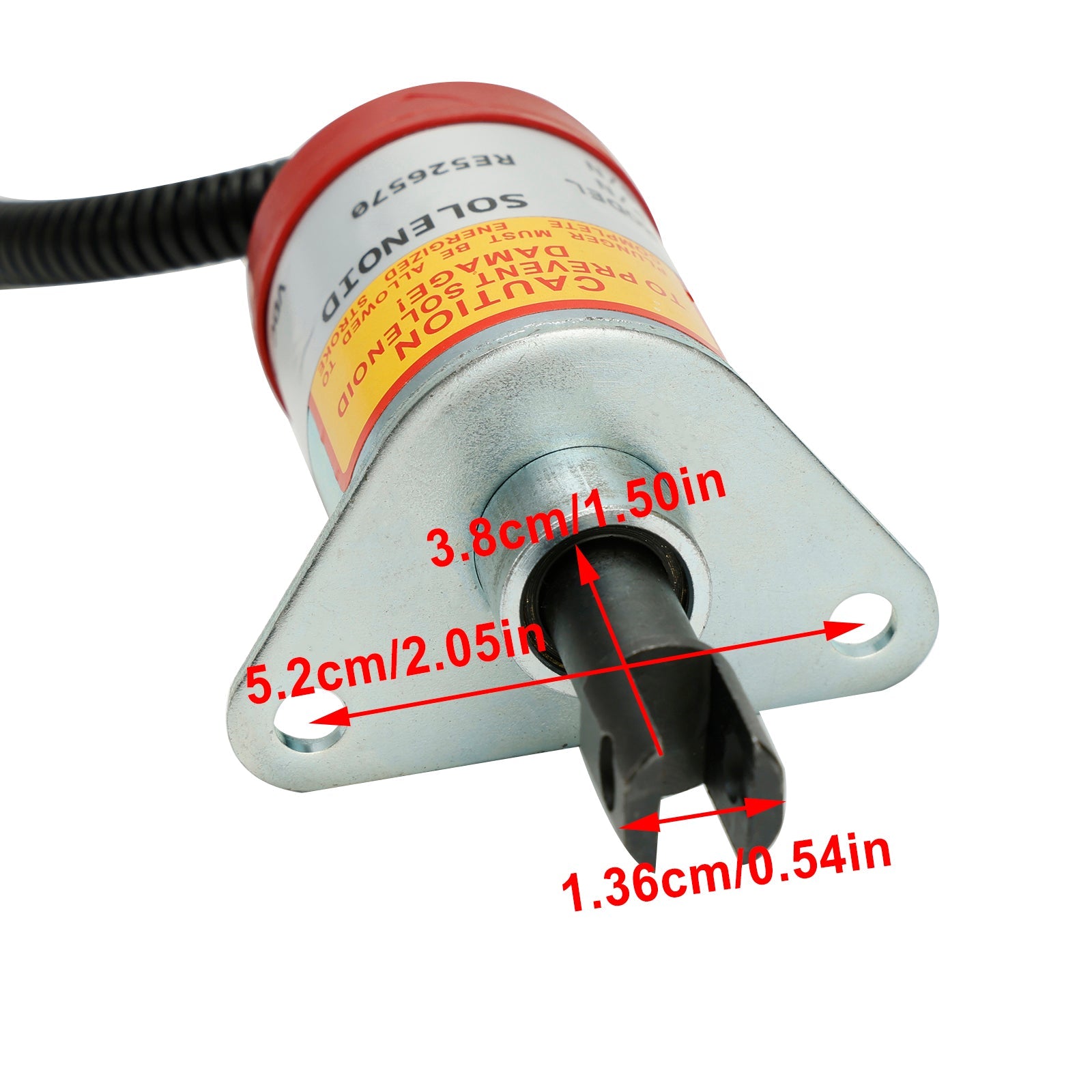 RE526570 STOP SOLENOID para John Deere 315 317 320 325 328 332 CT315 CT322 CT332