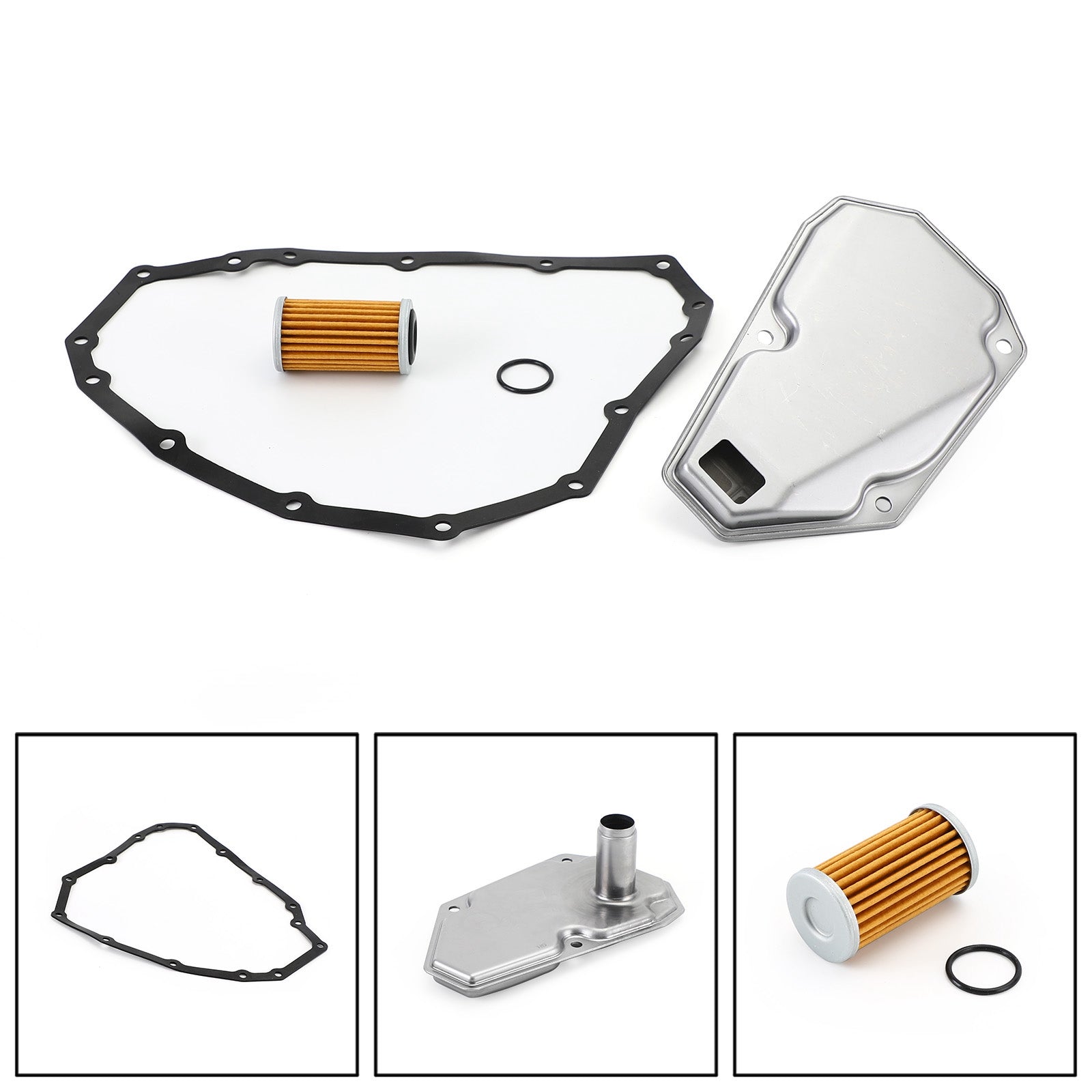 2012-2019 Nissan Sentra Versa RE0F11A JF015E Junta enfriadora de filtro de transmisión