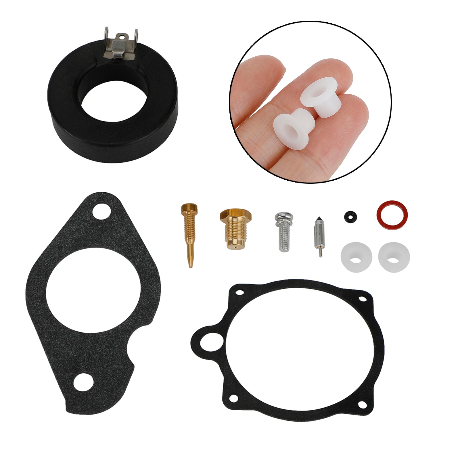 Kit de réparation de carburateur compatible avec les moteurs hors-bord Yamaha 25 CV et 30 CV (réf. 689-).W0093-00