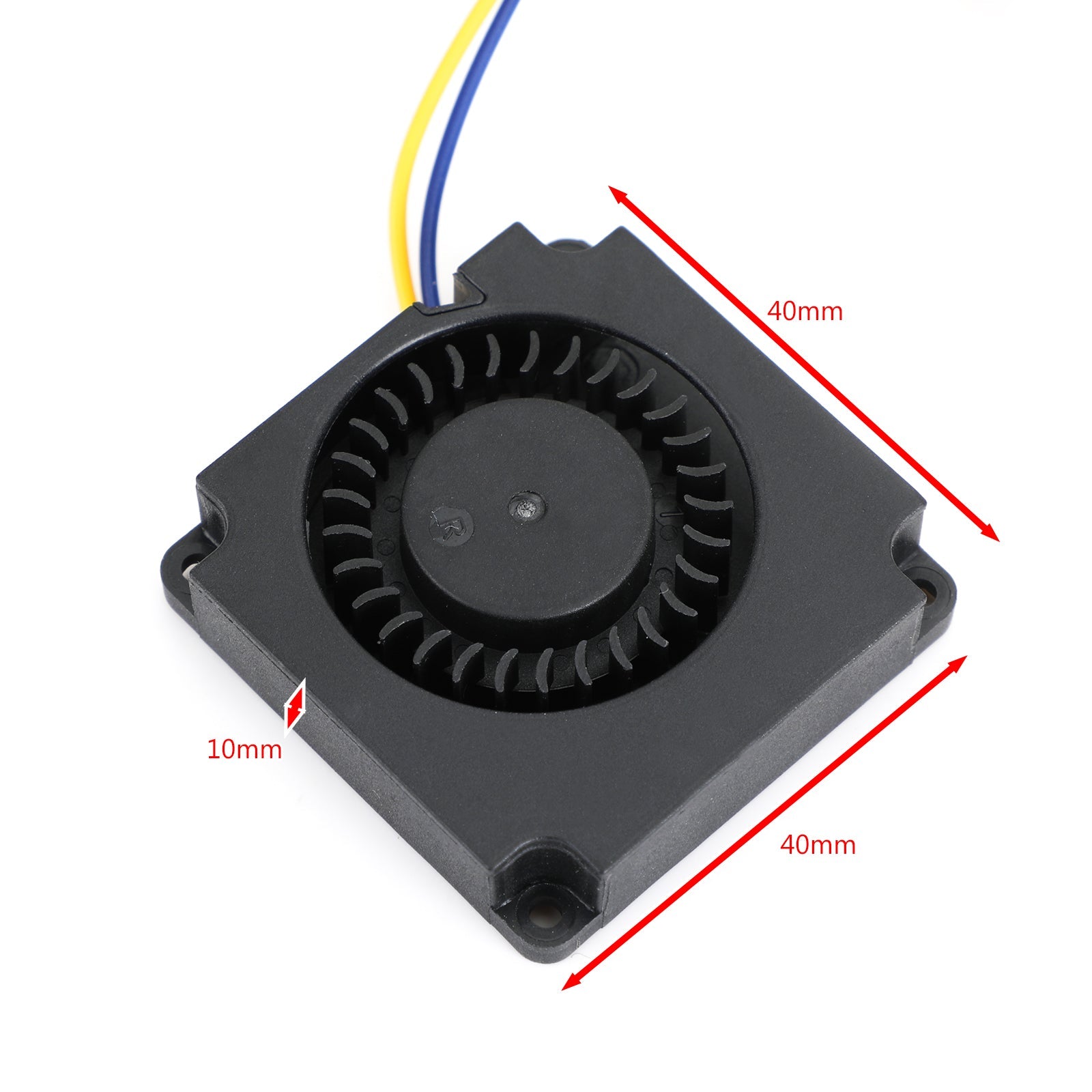 Ventilador Turbo Radial para impresora 3D, 12V, 24V, 4010, 40MM, para ENDER 3 CR10 CR-10S PRO