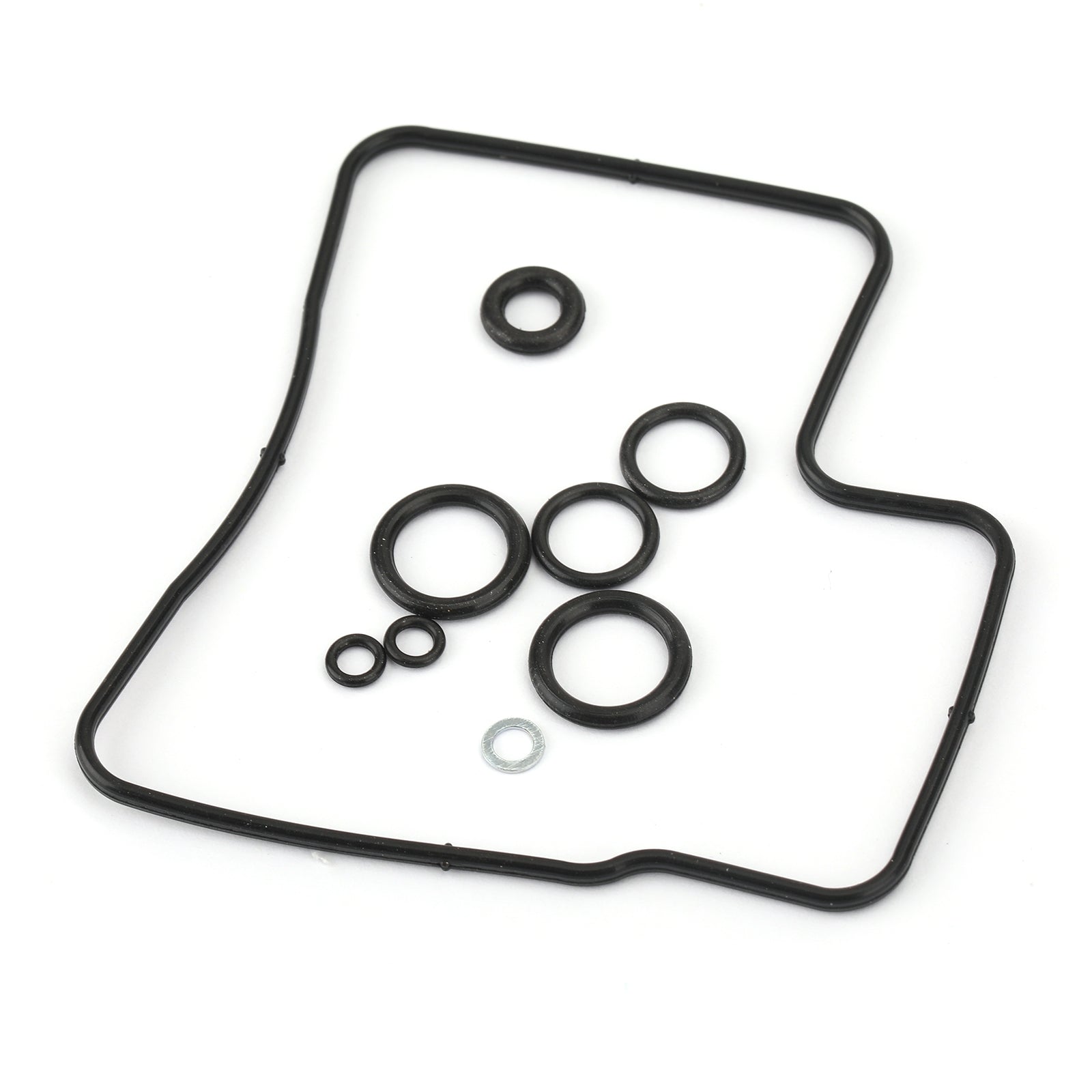 4x förgasare kolhydratreparation ombyggnadssats för Honda VF700C VF700F VF750F Ersätt 18-2432 generisk