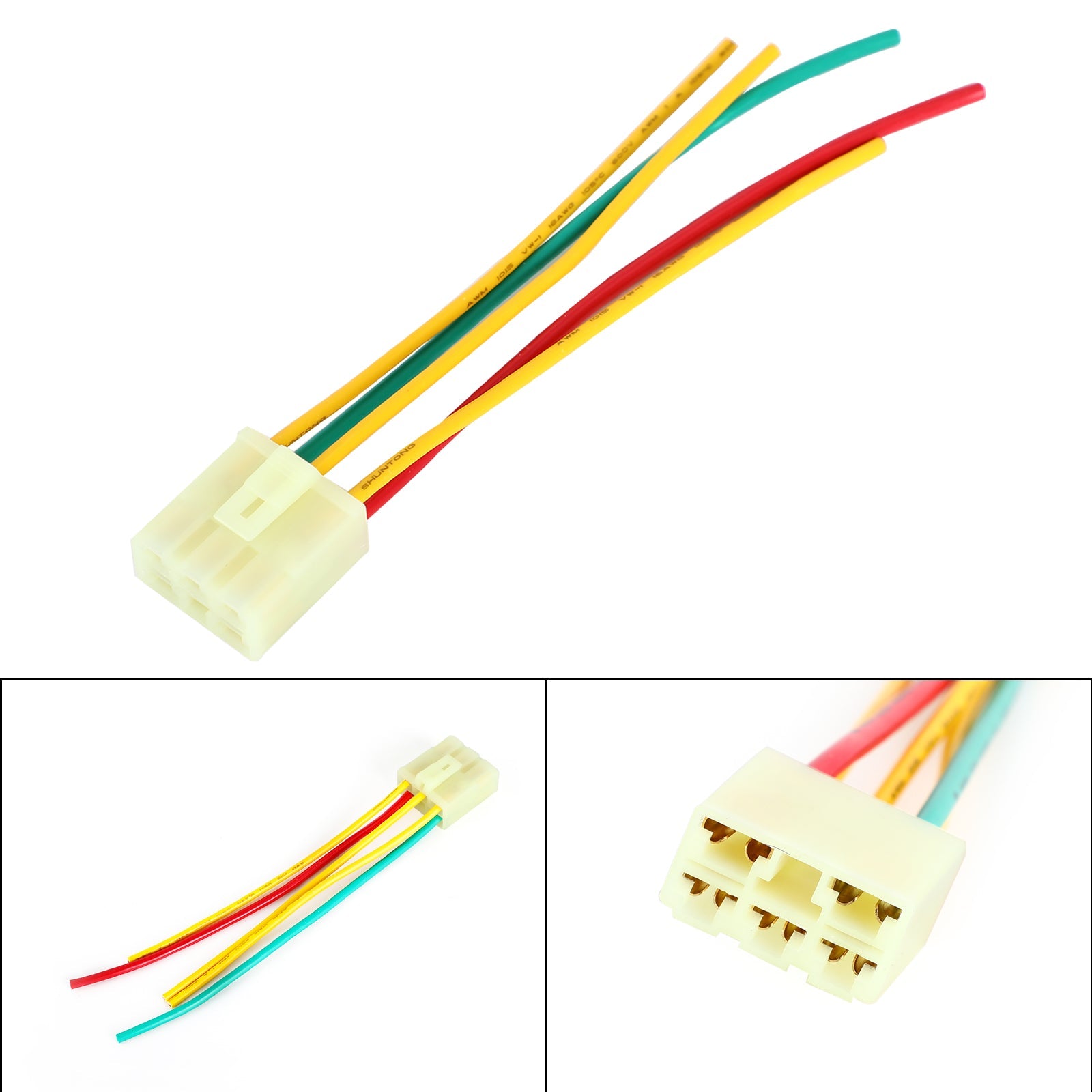 Regulator Gelijkrichter Connector Plug fit voor Aprilia RXV 450 500 Honda CBR 600 900 Generieke