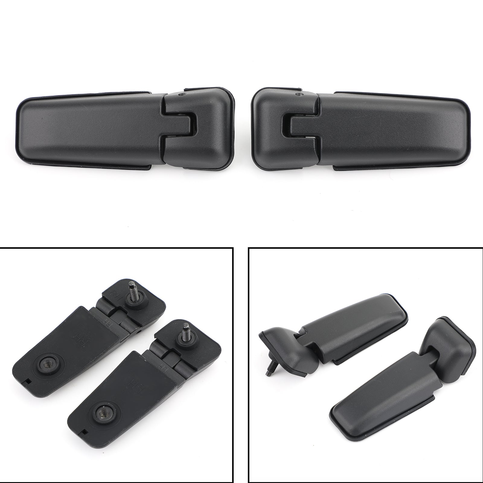 Juego de bisagras para puerta trasera de cristal L+R para Nissan Pathfinder 2005-2012, reemplazo genérico