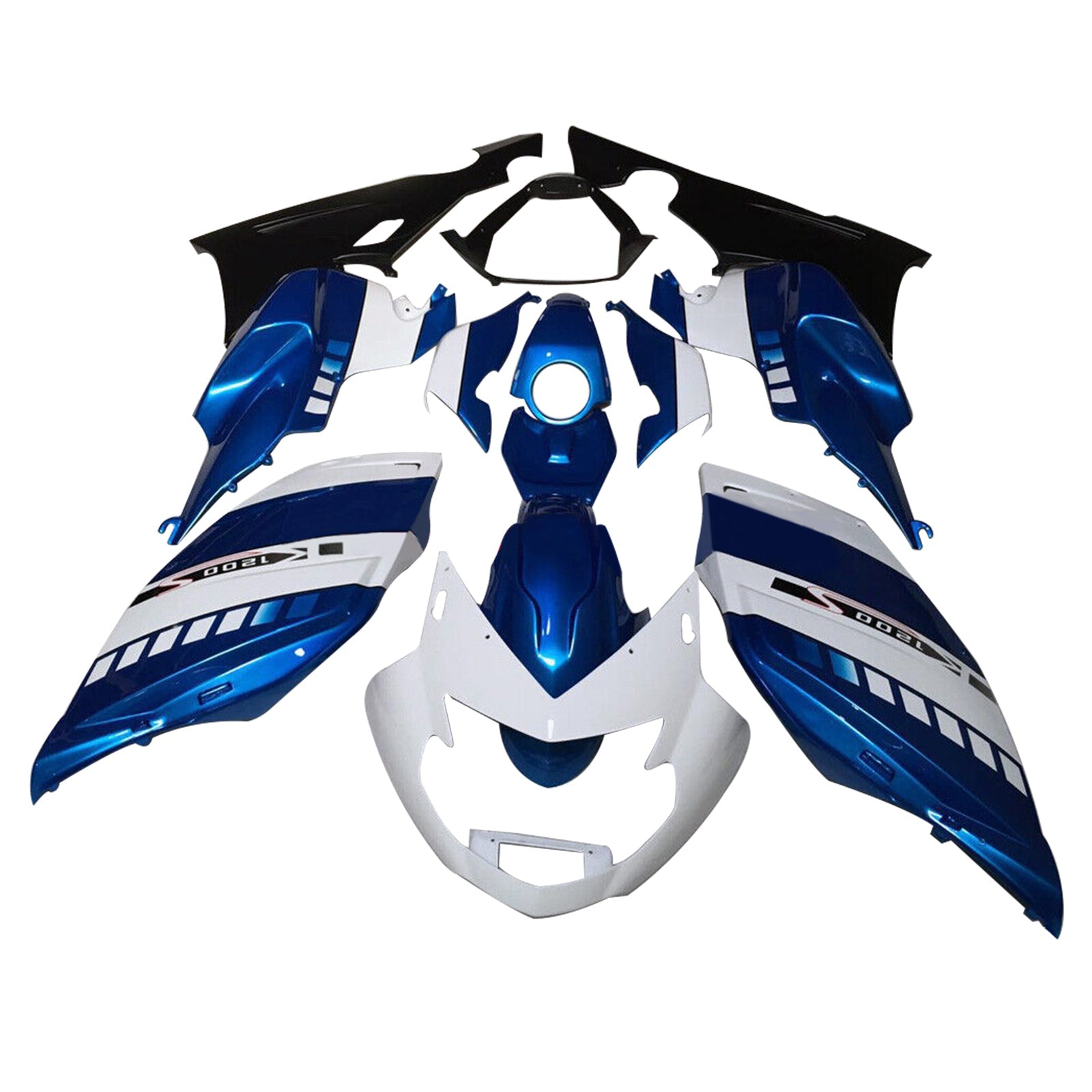 2005-2010 BMW K1200S Kit de carénage Kit de carrosserie en plastique