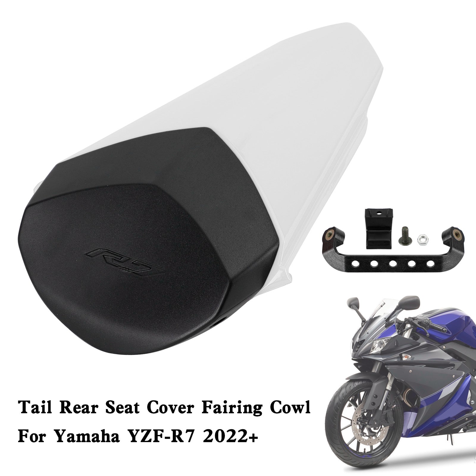 2022-2023 YAMAHA YZF-R7 YZF R7 zadné sedadlo Cover Cover COWL COWL
