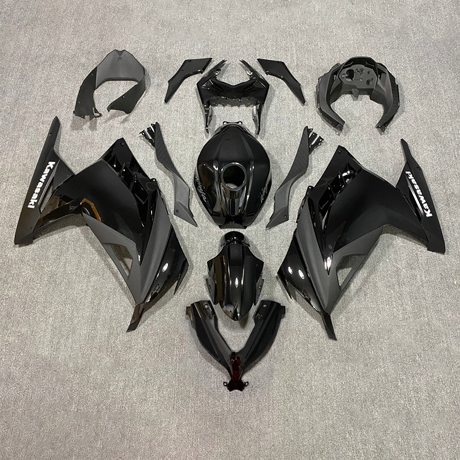 2013-2024 Kawasaki Ex 300/Ninja 300 Kit de carénage injection Bodywork Abs en plastique