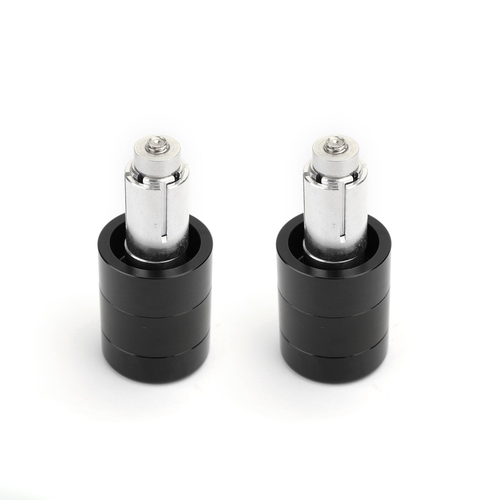 Anti-vibratie 7/8" 22mm Stuur Eindkap M6/M8 Zwart/Titanium Gewichtsschuifregelaar Verlagend Generiek