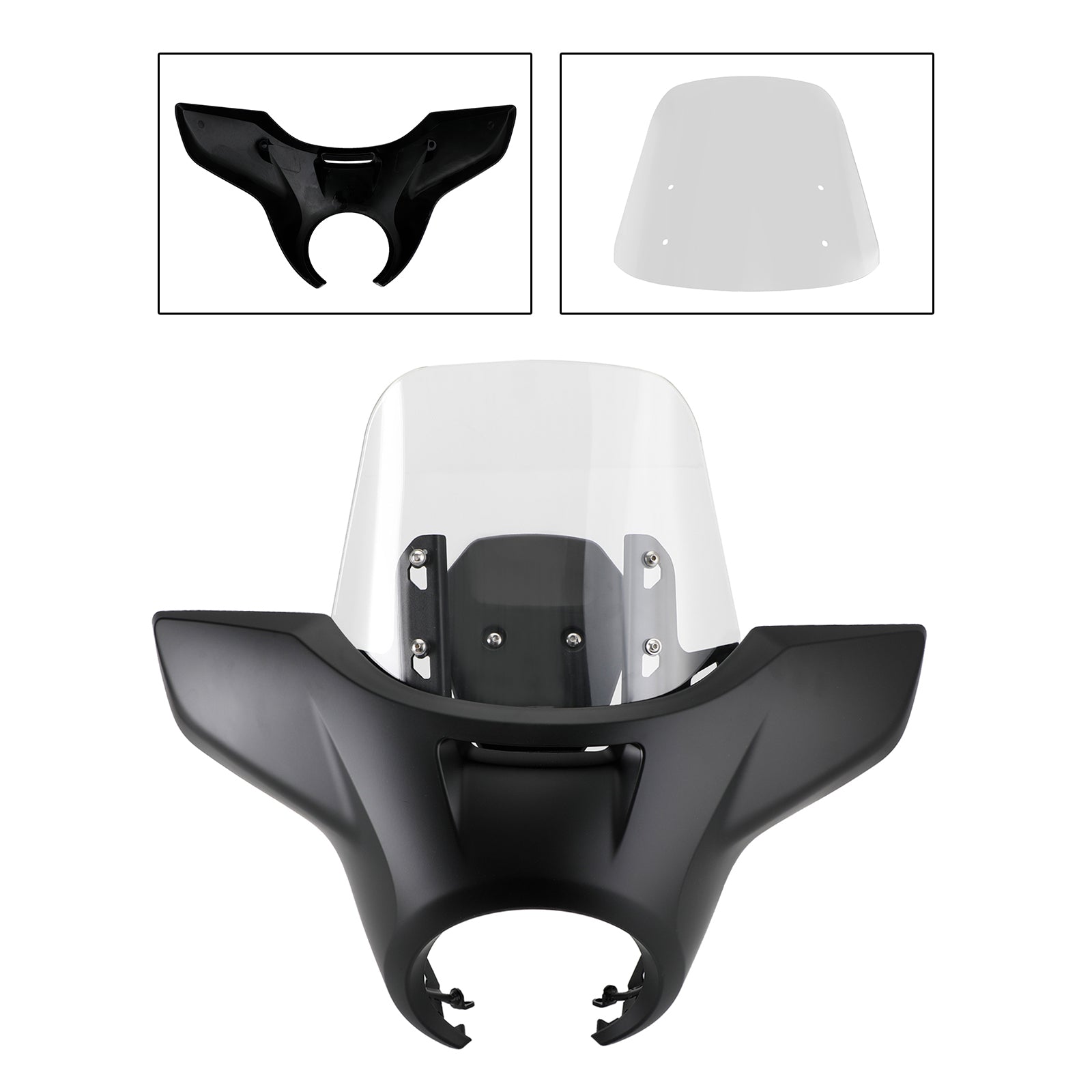 ABS Motocyklové čelné sklo čelného skla vhodné pre Honda CM1100 2021-2022 FedEx Express