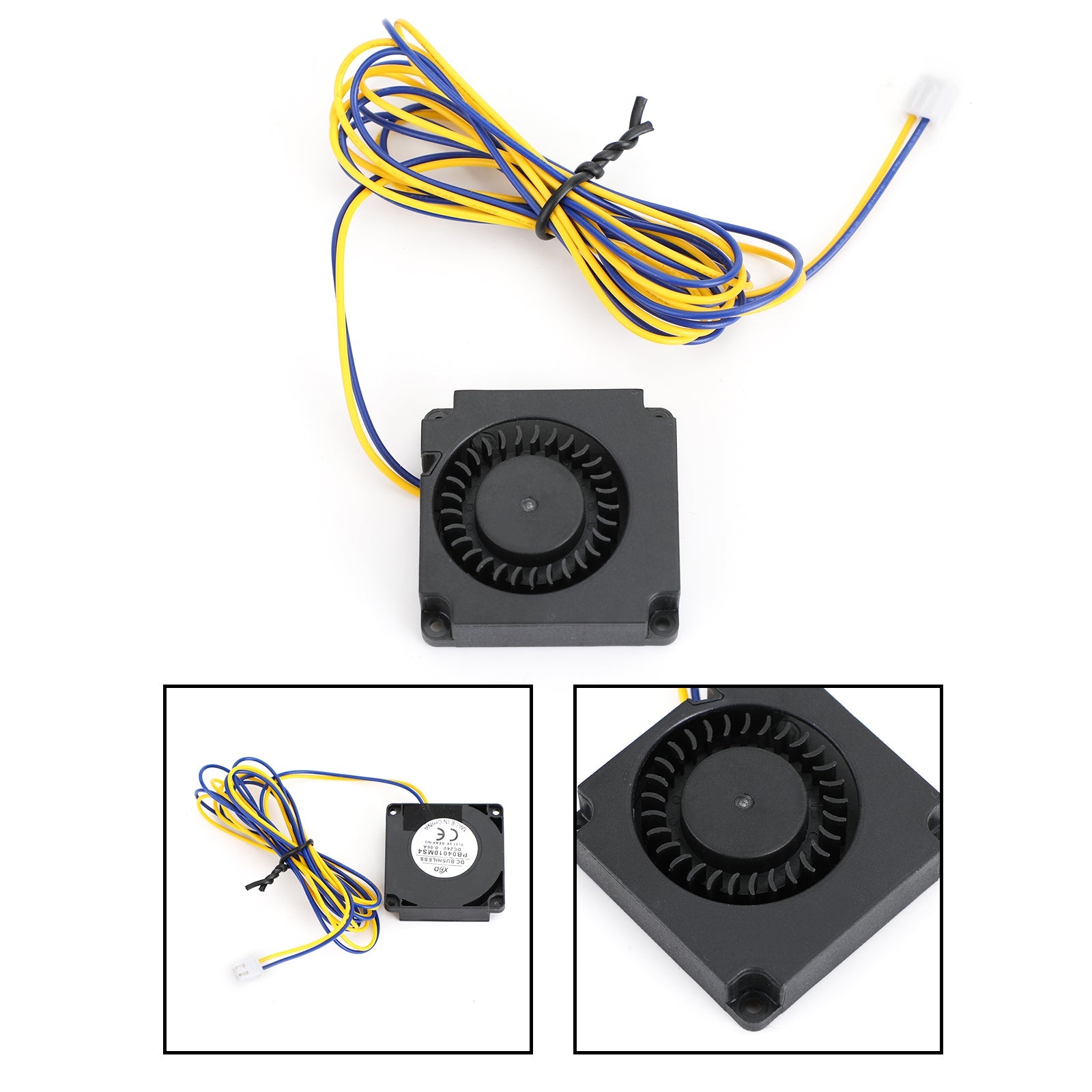 Ventilador Turbo Radial para impresora 3D, 12V, 24V, 4010, 40MM, para ENDER 3 CR10 CR-10S PRO
