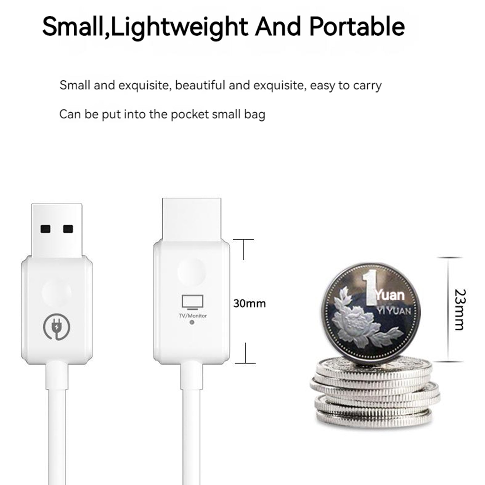 Récepteur d'émetteur vidéo d'extenseur HDMI Type-C 50m 50m pour le téléphone PC à la télévision