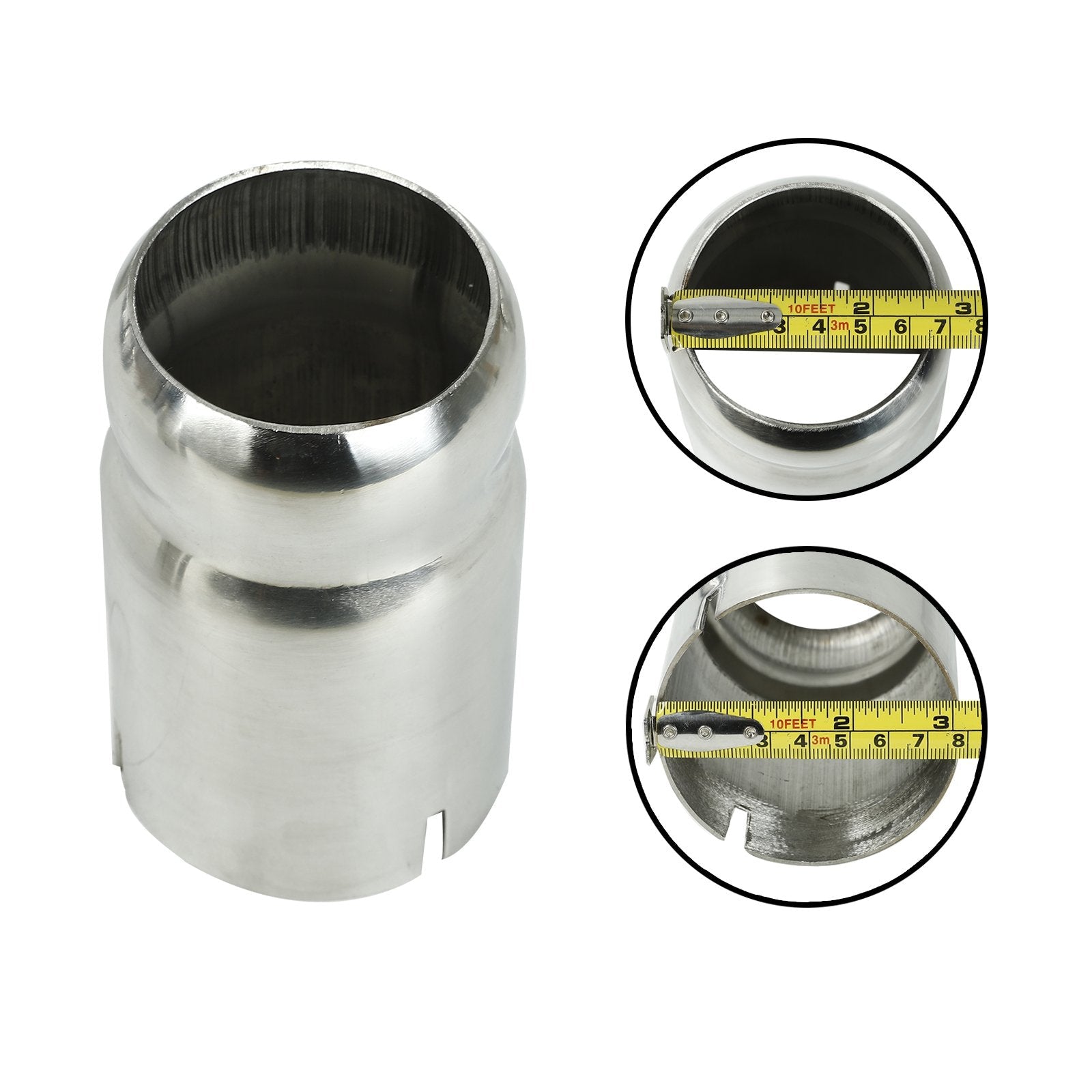 Chevrolet/GMC Silverado Sierra 14-17 1500 5.3L 6.2L Cabezal de escape inoxidable