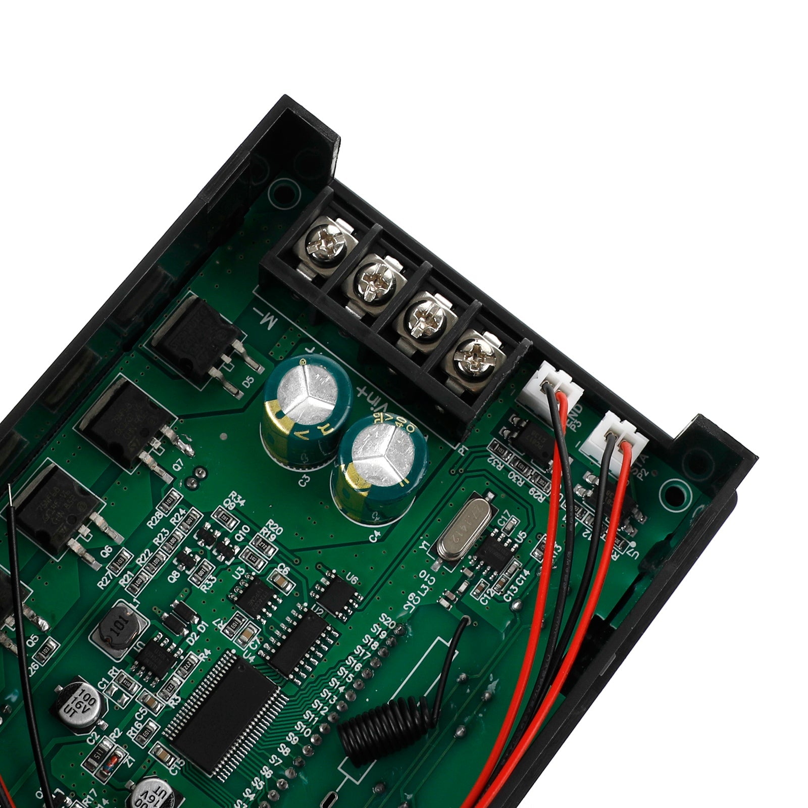 Hastighetskontroller PWM DC Motor Timing Reversible Remote Control LCD Display 60A