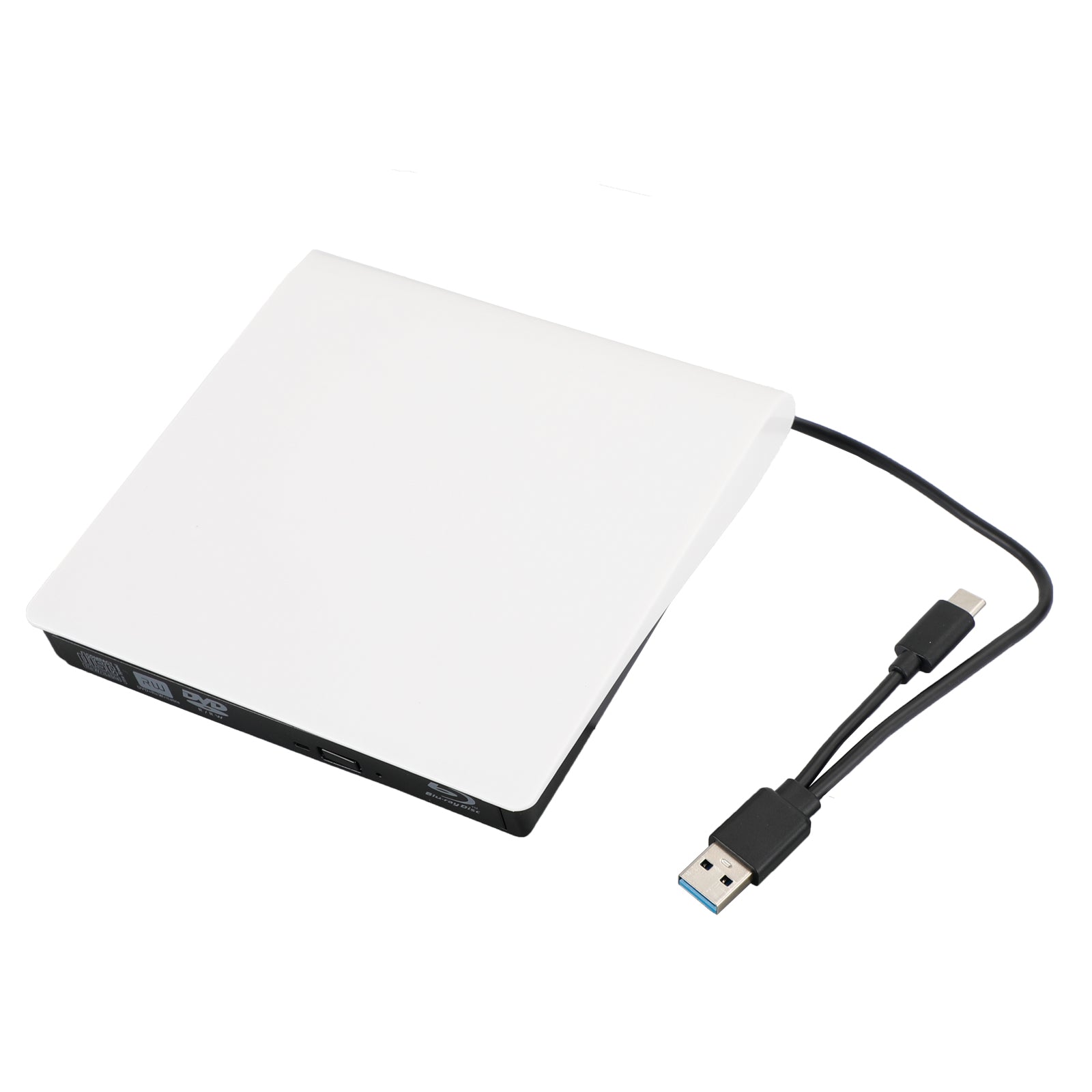 USB&Type-c ekstern Blu-ray-platebrenner+-leser BD DVD-stasjon USB 3.0-platebrenner