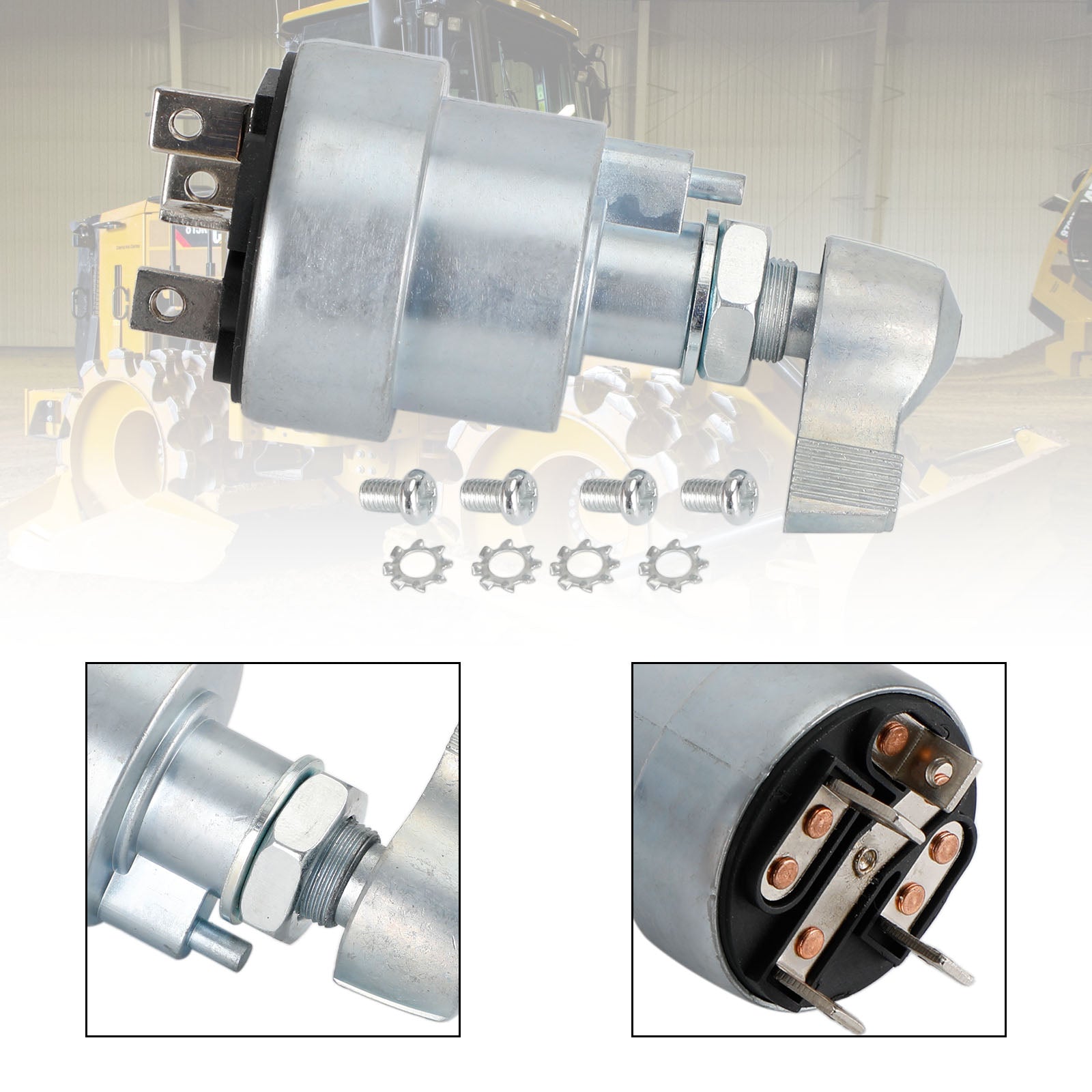 Contactslotsleutel 7N4160 9W-1077 Past voor Caterpillar CAT wiellader