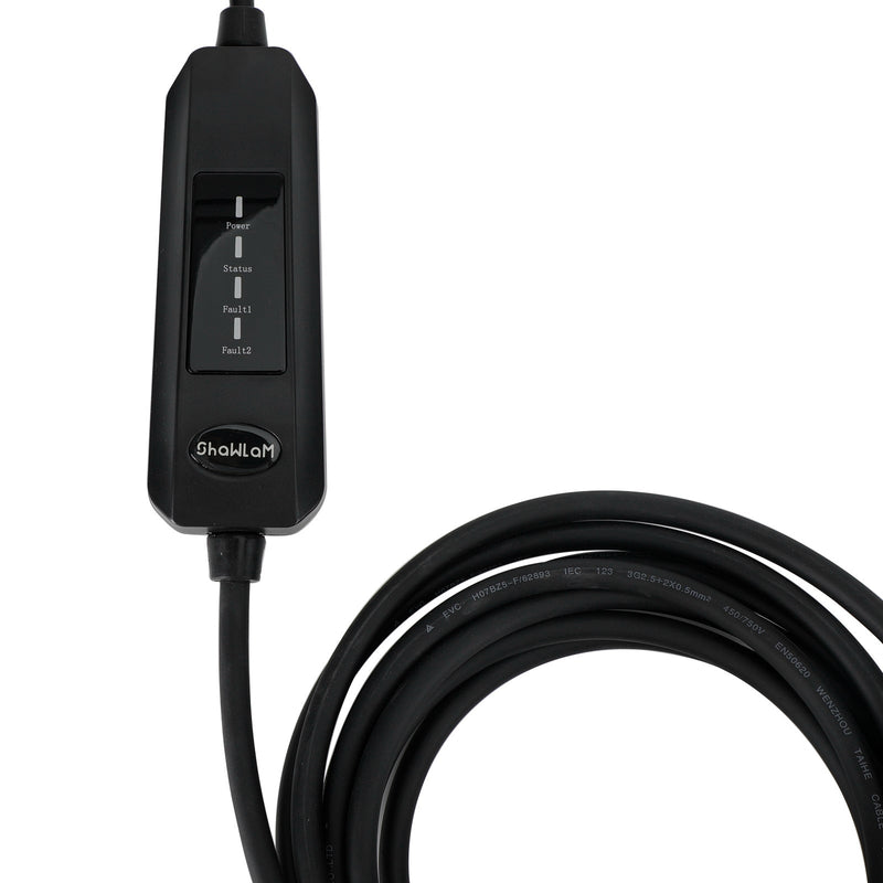 Protable 13A EV Charging Cable Type 6M 2 UK Plug 3 Pin Electric Car Charger