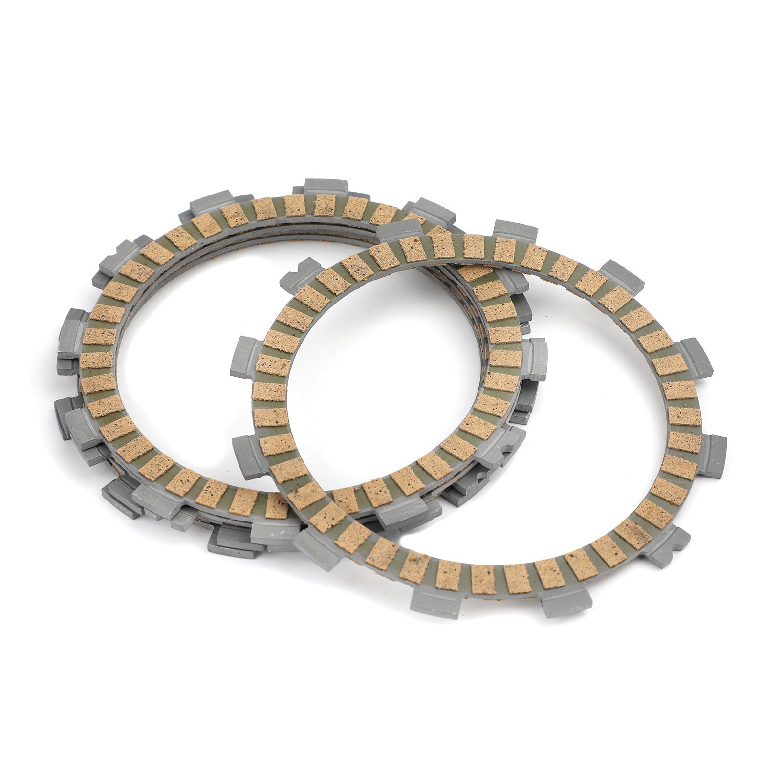 Kopplingssats stål & Friktionsplattor passar för Kawasaki KLX125 Suzuki GN125 GSX-R150 Generisk