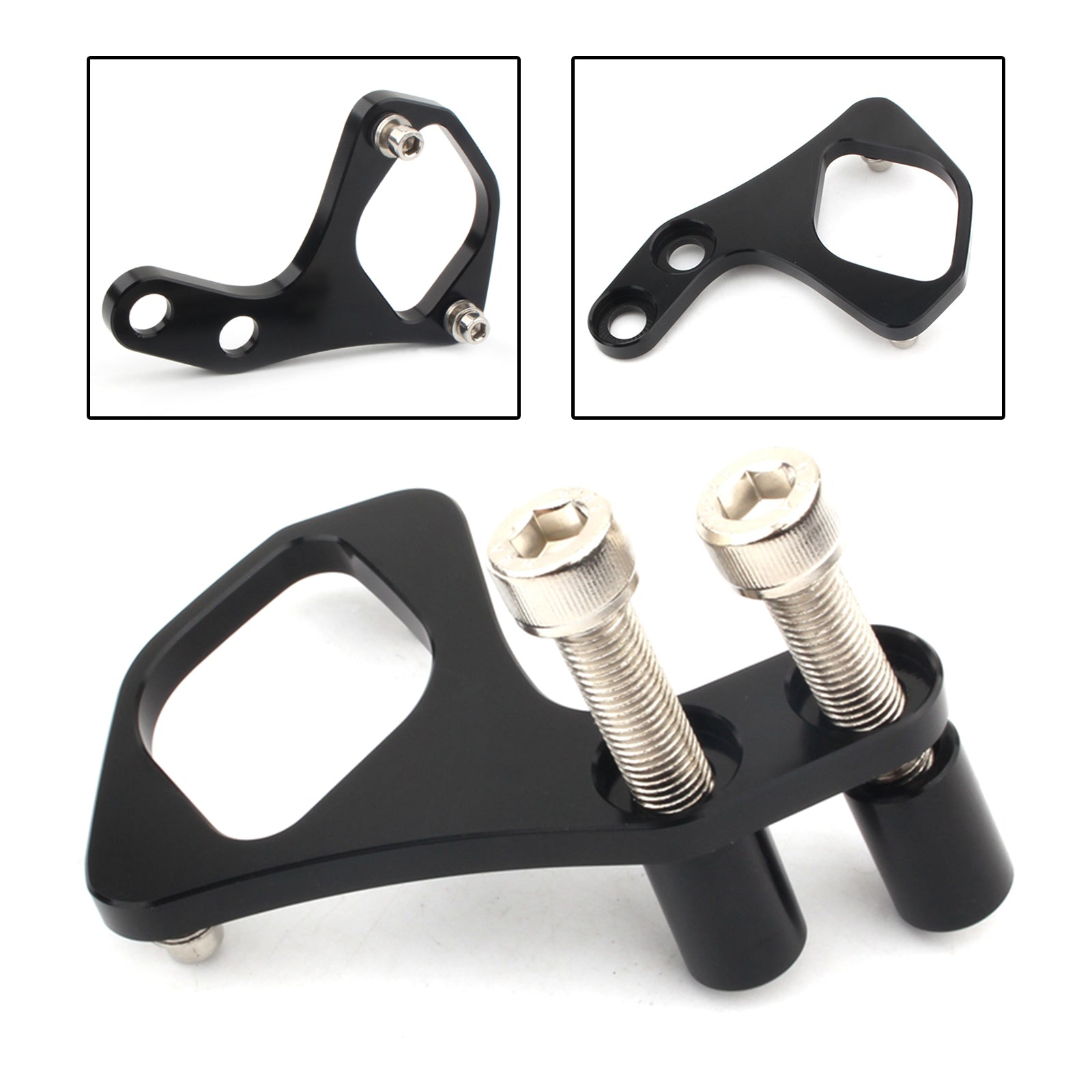 Key Bracket Ignition Key Relocation Bracket For Bonneville Scrambler T100 Silver Generic
