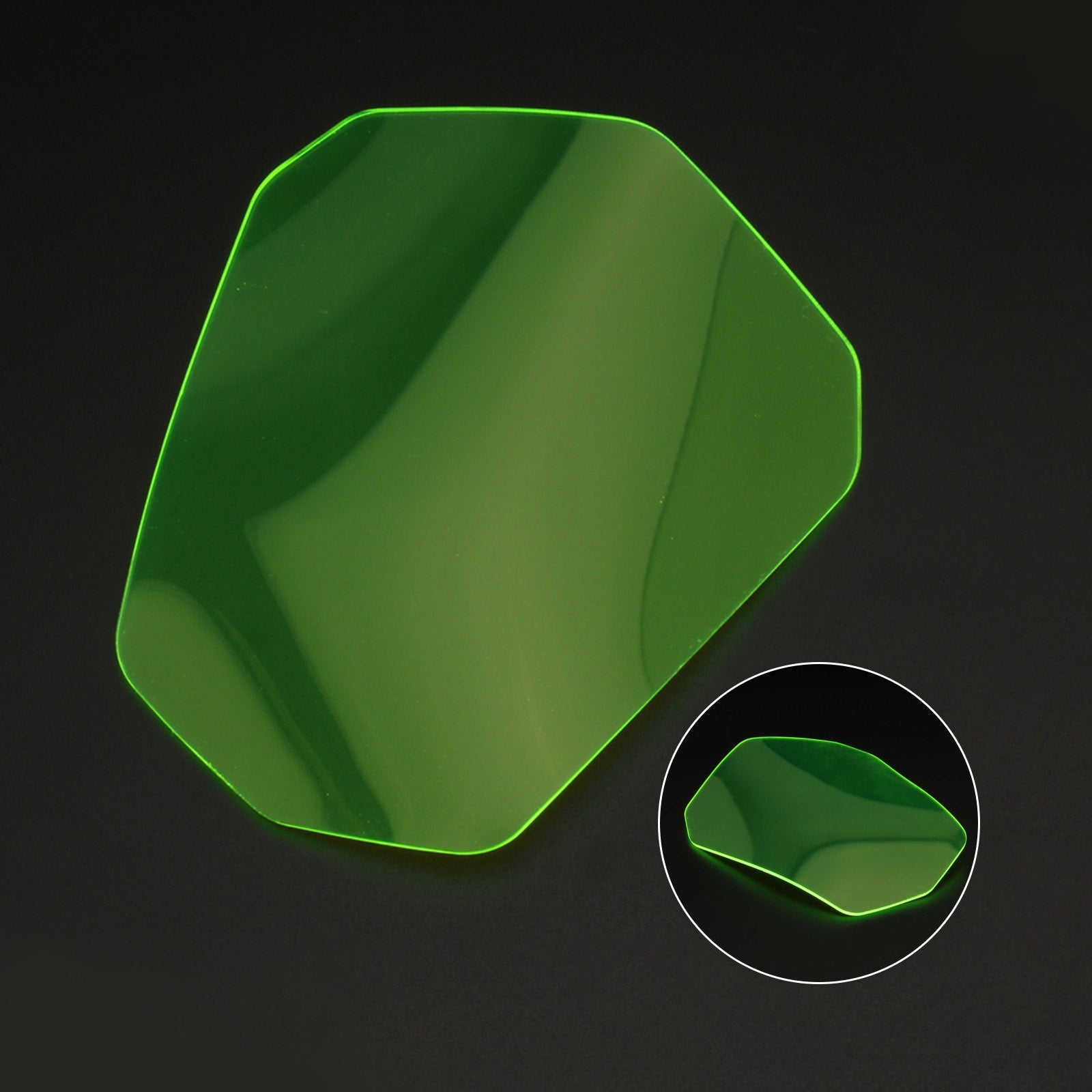 Couvercle de Protection de lentille de phare avant adapté à Kawasaki H2 H2R 2015 – 2019, fumée générique