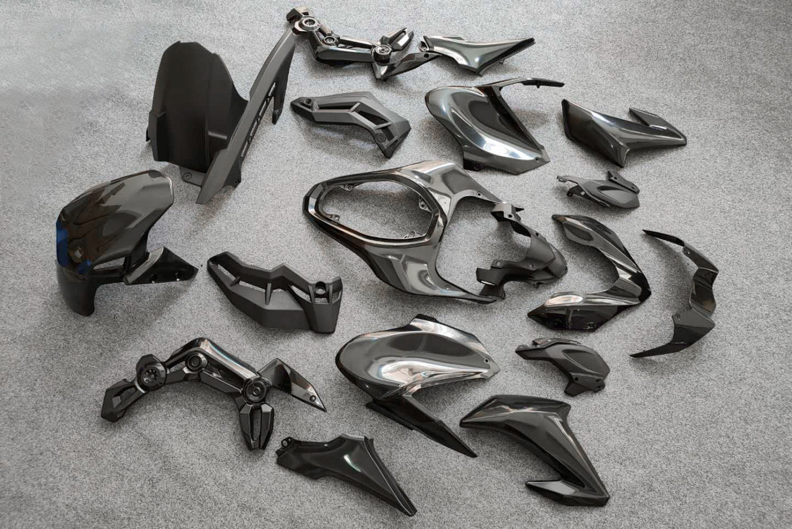 Passar för Kawasaki Z900 2017-2019 BODYWORK FAIRING ABS PURSCTION MOLDING UNPAINT GENERIC