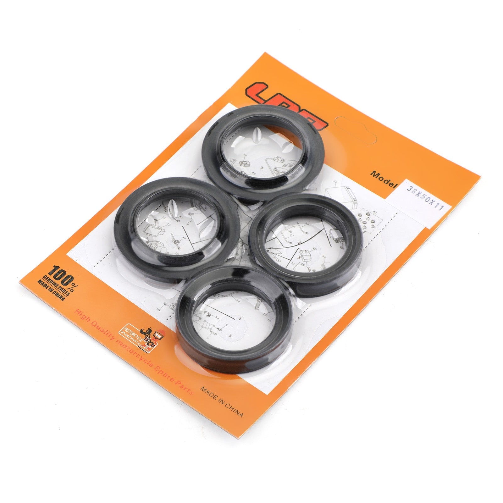 Sceau de joint de fourche avant Set Oil Dust pour Honda CR125R 1981 1982 1983 XR250R 1984 1985 Générique