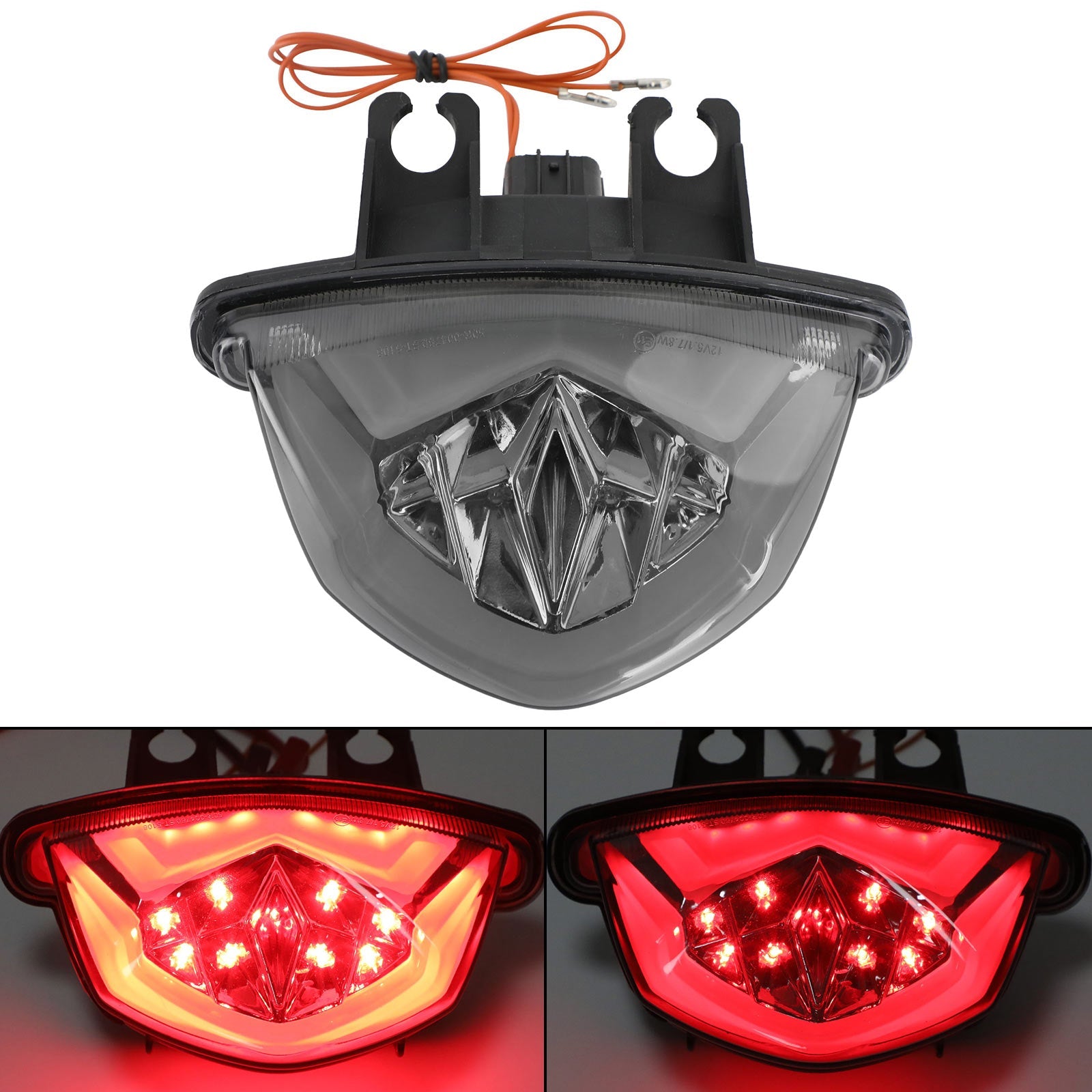 LED-svansljus bländsignal för Suzuki GSXS 1000 F GSX-S 750 Z 2017-2021 Generic