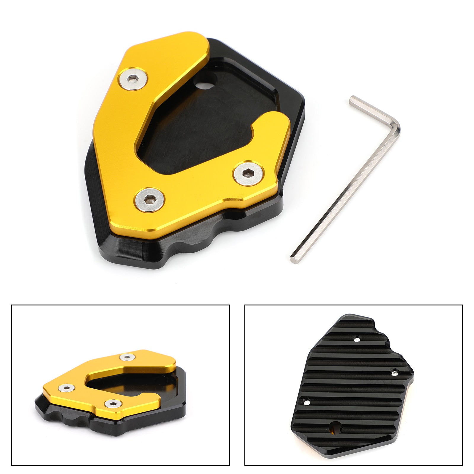 Almohadilla de extensión de soporte lateral para Benelli Leoncino 500 BJ250 TNT25 BJ300 genérico