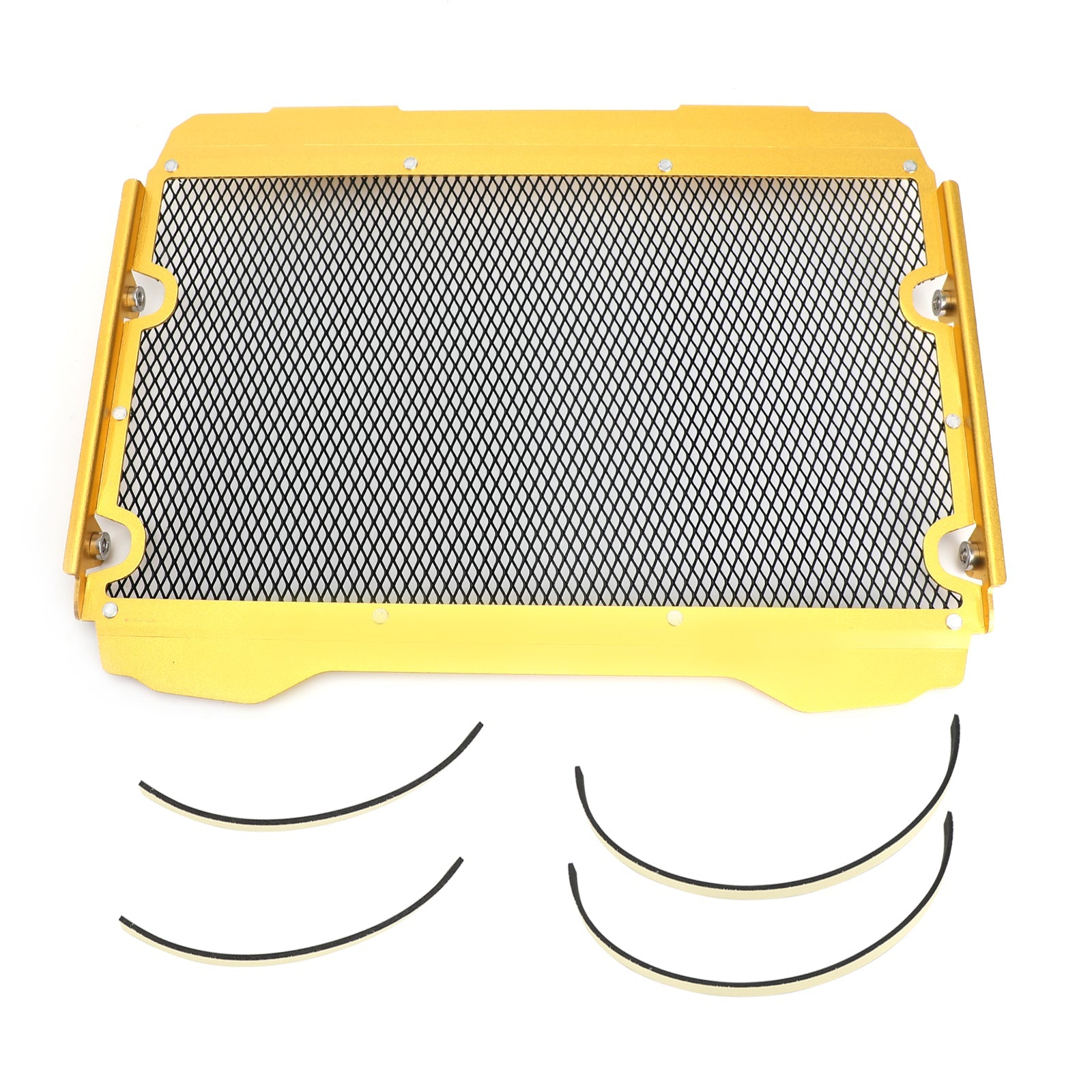 Protector de radiador de motocicleta, cubierta de radiador para Yamaha Mt-07 21-22, color plateado genérico