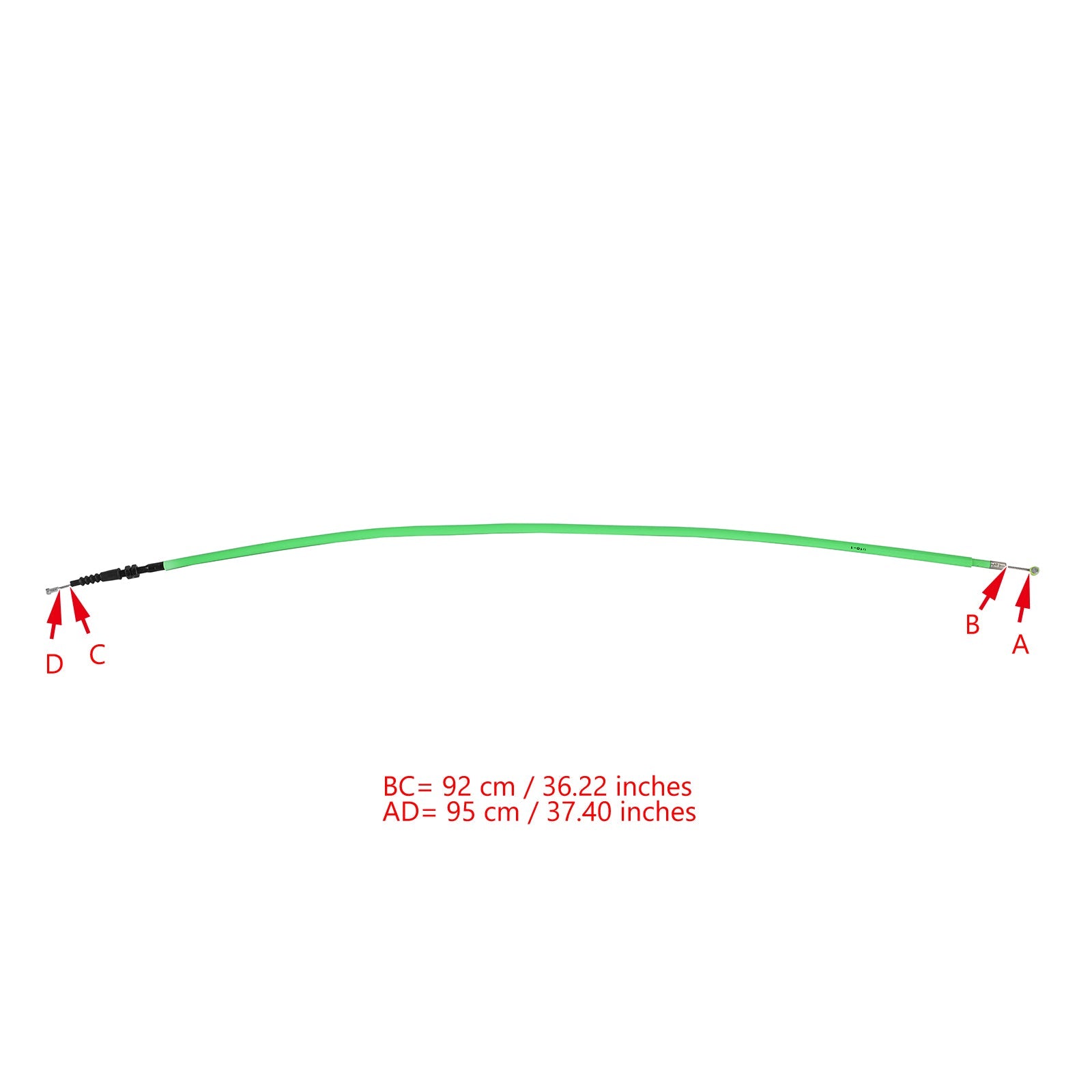 Substituição do cabo da embreagem Faixa para Kawasaki Ninja300 Z300 Ninja250 Z250 13-17 genérico