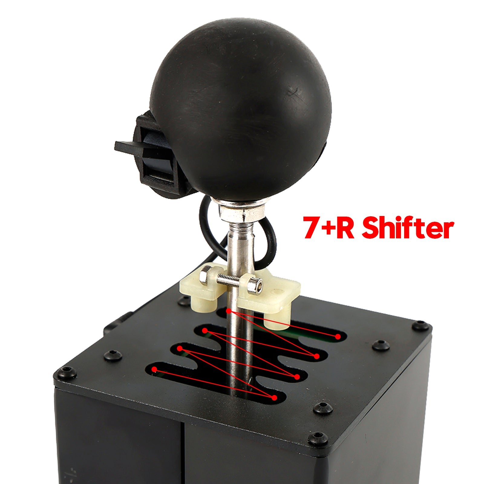 7+R USB Simulator Gear Shifter for Logitech G29 G27 G25 G920 Ratt PC