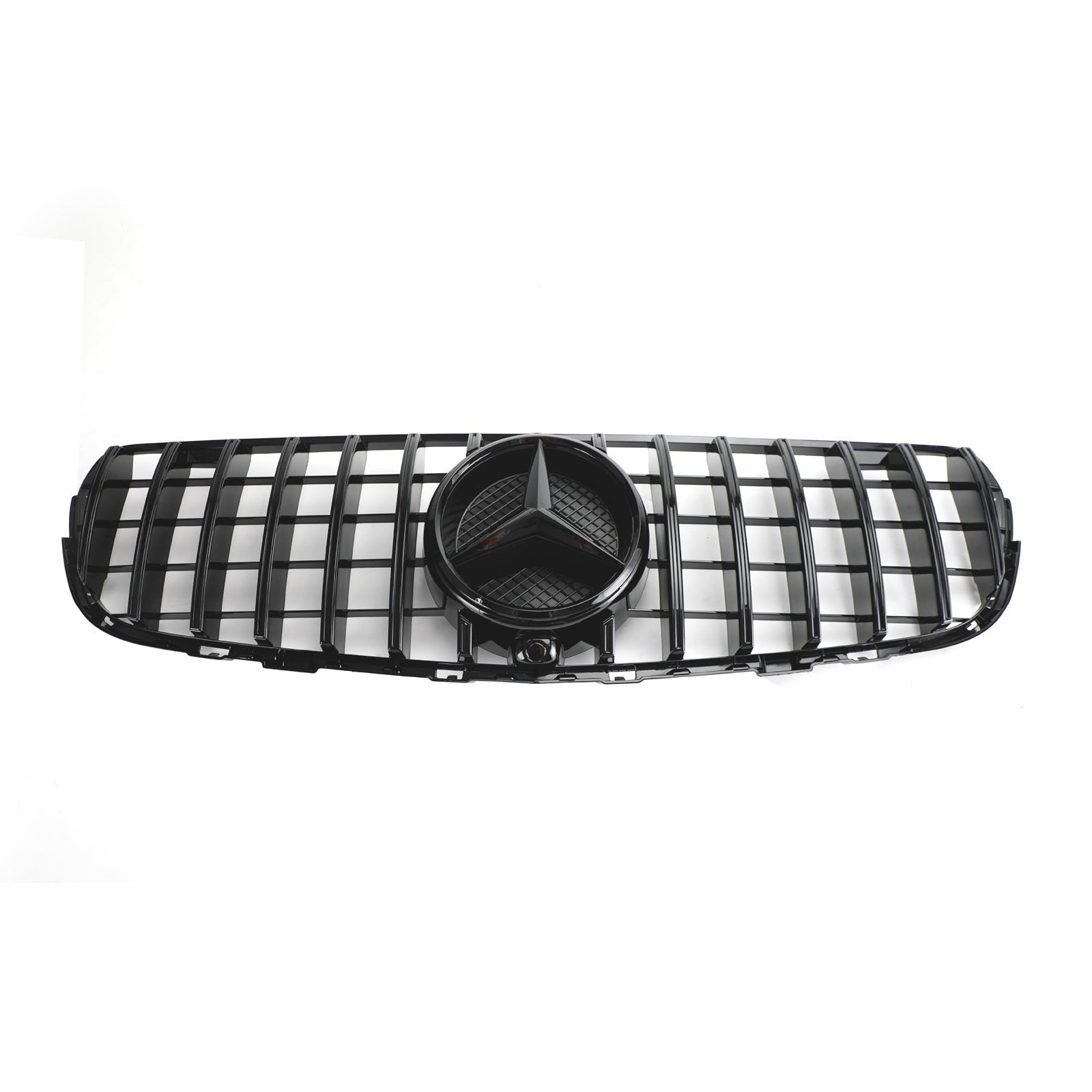GLC X253 C253 2015-2019 Mercedes Benz Front Bumper Grille Grill Gloss Black
