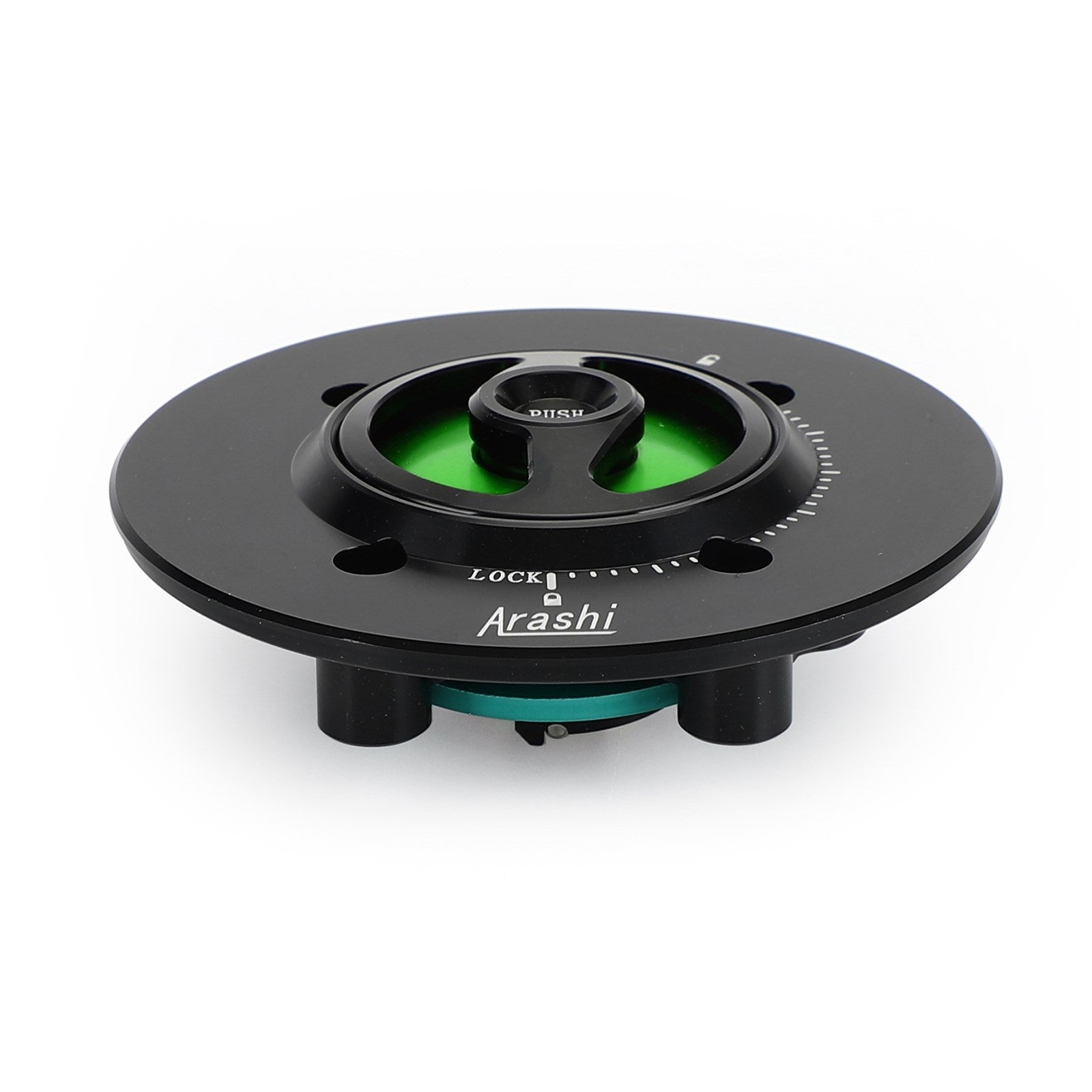 CNC Keyless Fuel Gas Tank Cap Black Fit For Kawasaki EX400 NINJA 400 2018-2019