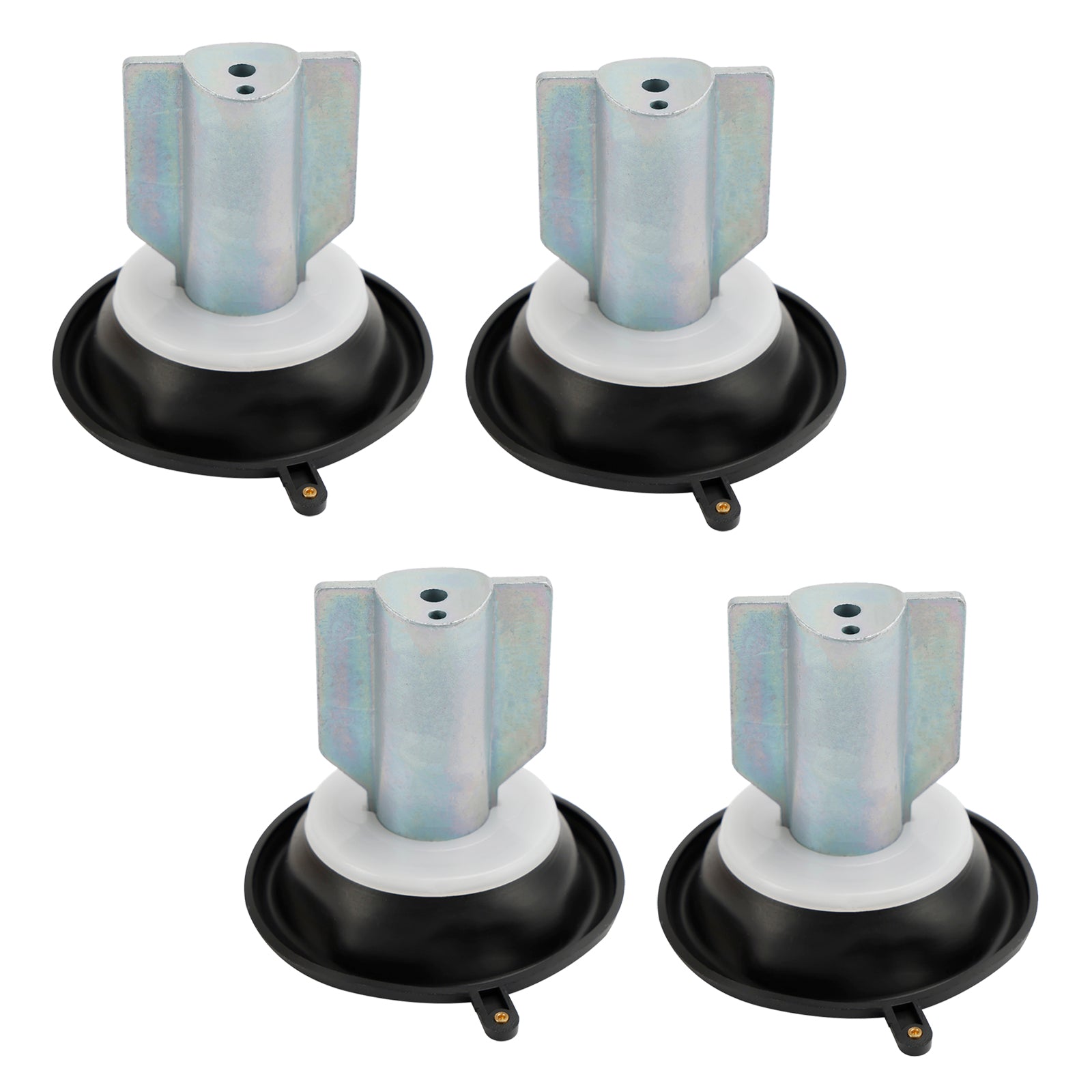 Diafragma de émbolo de carburador 4X apto para Kawasaki PRAIRIE 700 KVF650 KVF700