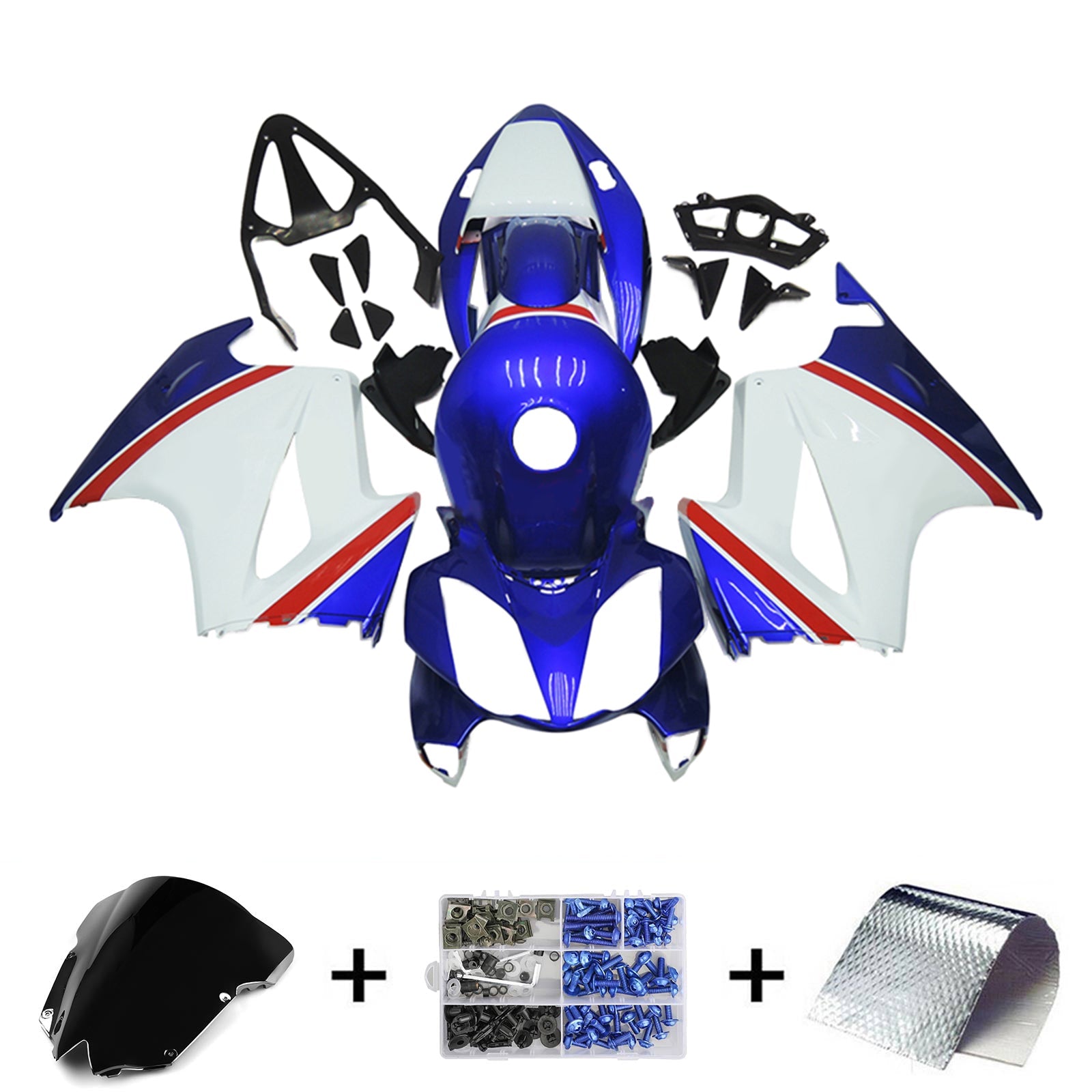 2002-2012 Honda VFR800 ABS Plastic Bodywork Fairing