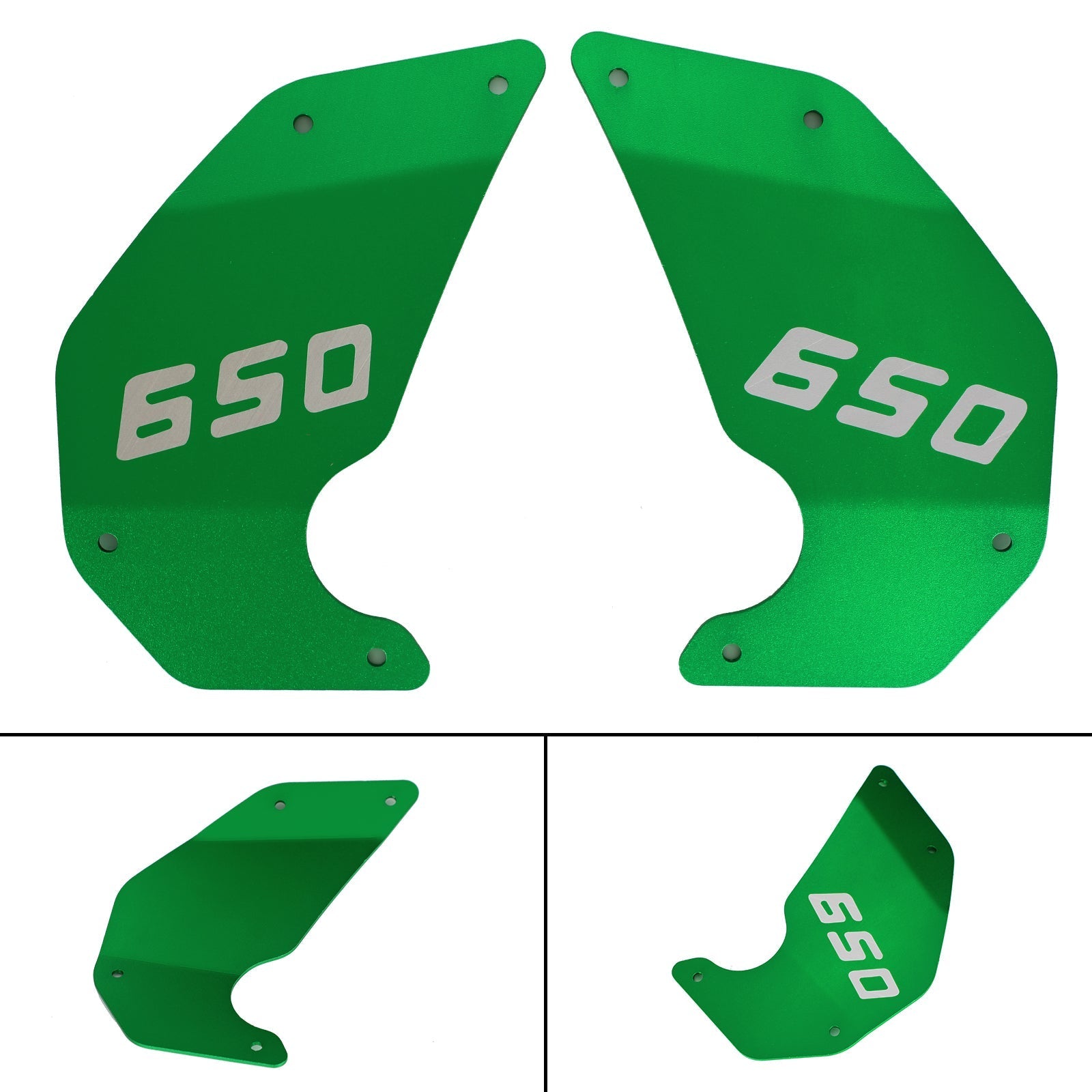 Motordekselplate sidepanel for Kawasaki Vulcan S ABS VN650 15-20 Cafe Green