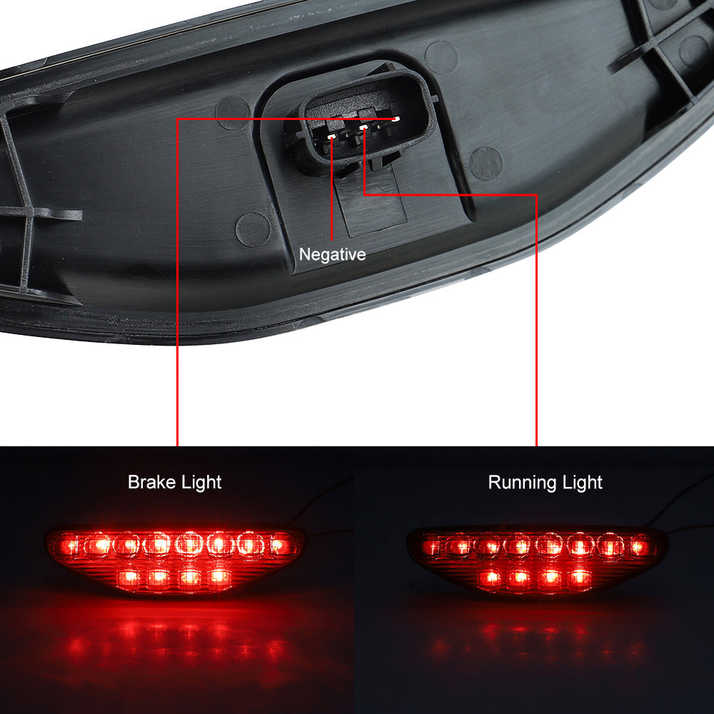 Feu arrière à LED pour HONDA TRX450R & TRX450ER 2006-2014 Noir